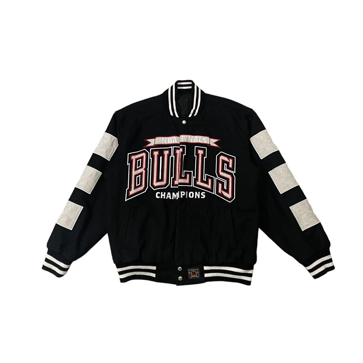 NBA Vintage Chicago Bulls X Jeff Hamilton NBA Wool Varsity Size US S / EU 44-46 / 1 - 8 Thumbnail
