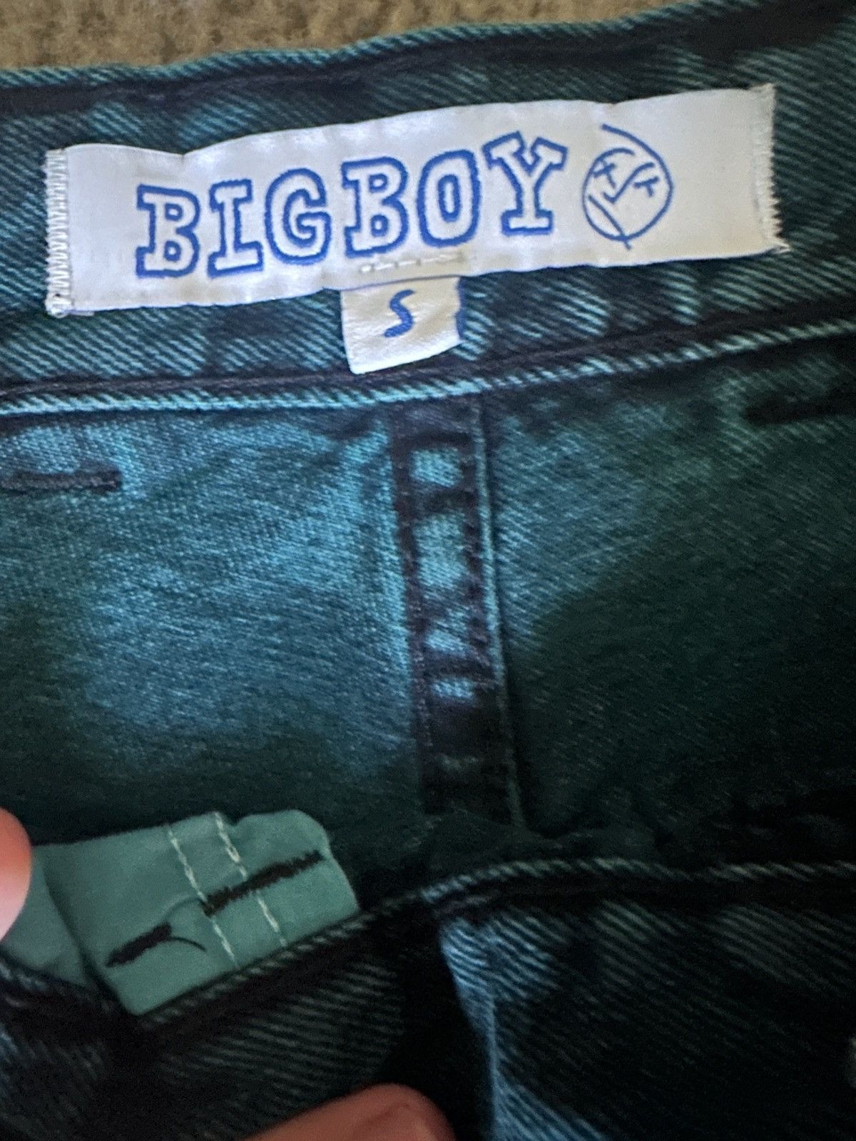 Polar Skate Co. × Vintage Big Boy polar Black/Blue Size US 32 / EU 48 - 3 Thumbnail