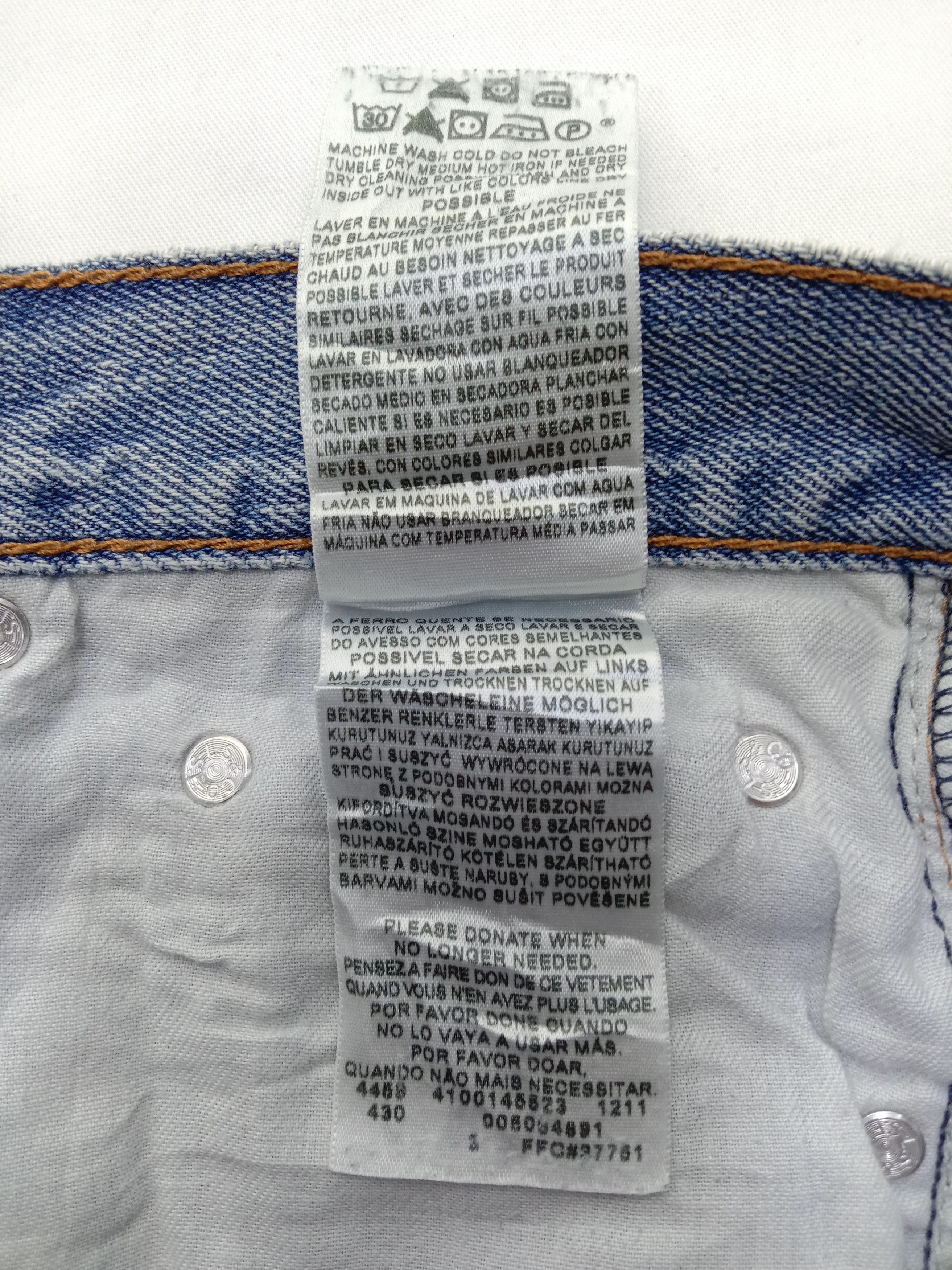 Levi's Vintage Levi's 505 Jeans Blue Wash Regular Fit Denim Size US 31 - 13 Thumbnail