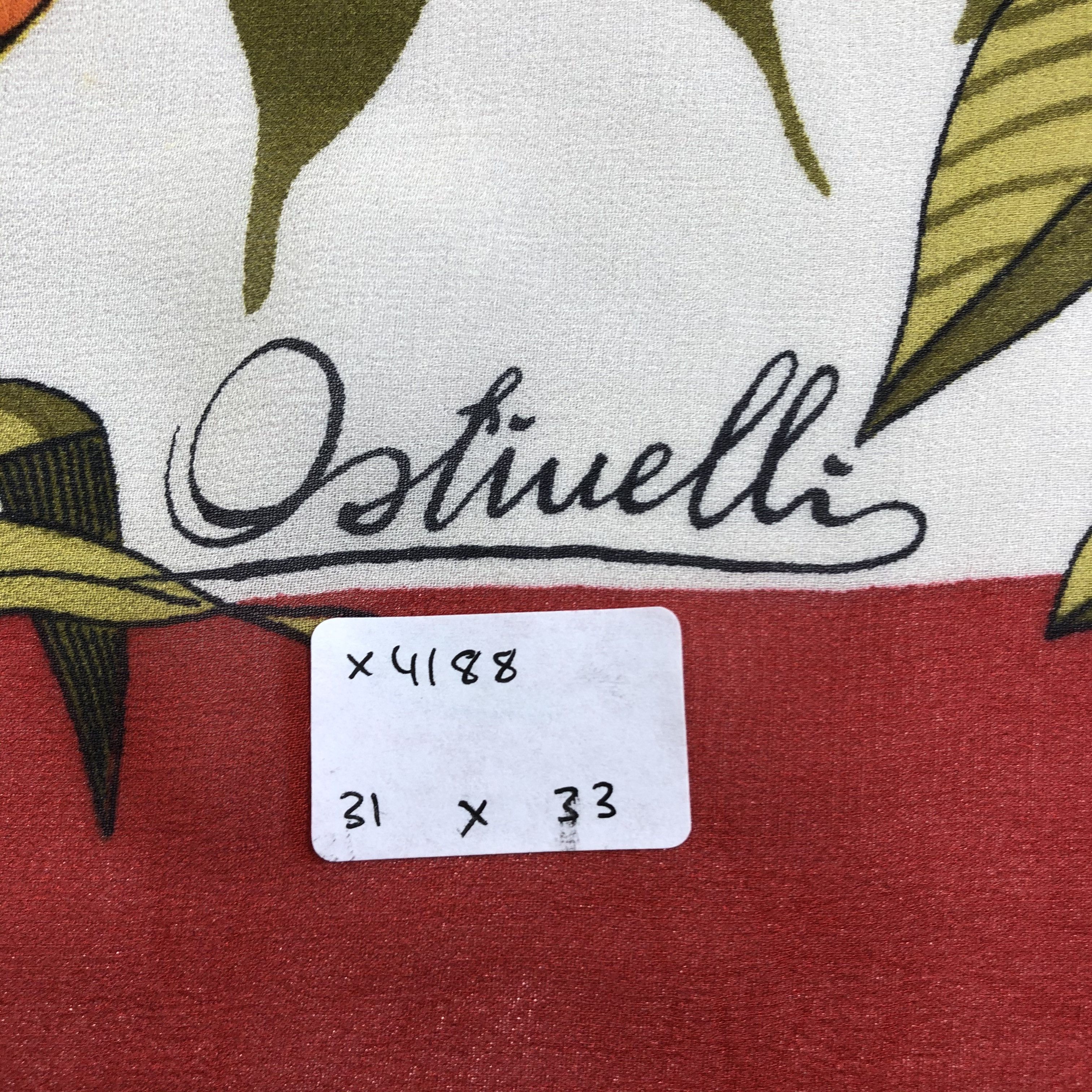 Vintage Vintage Silk Scarf Size ONE SIZE - 7 Thumbnail