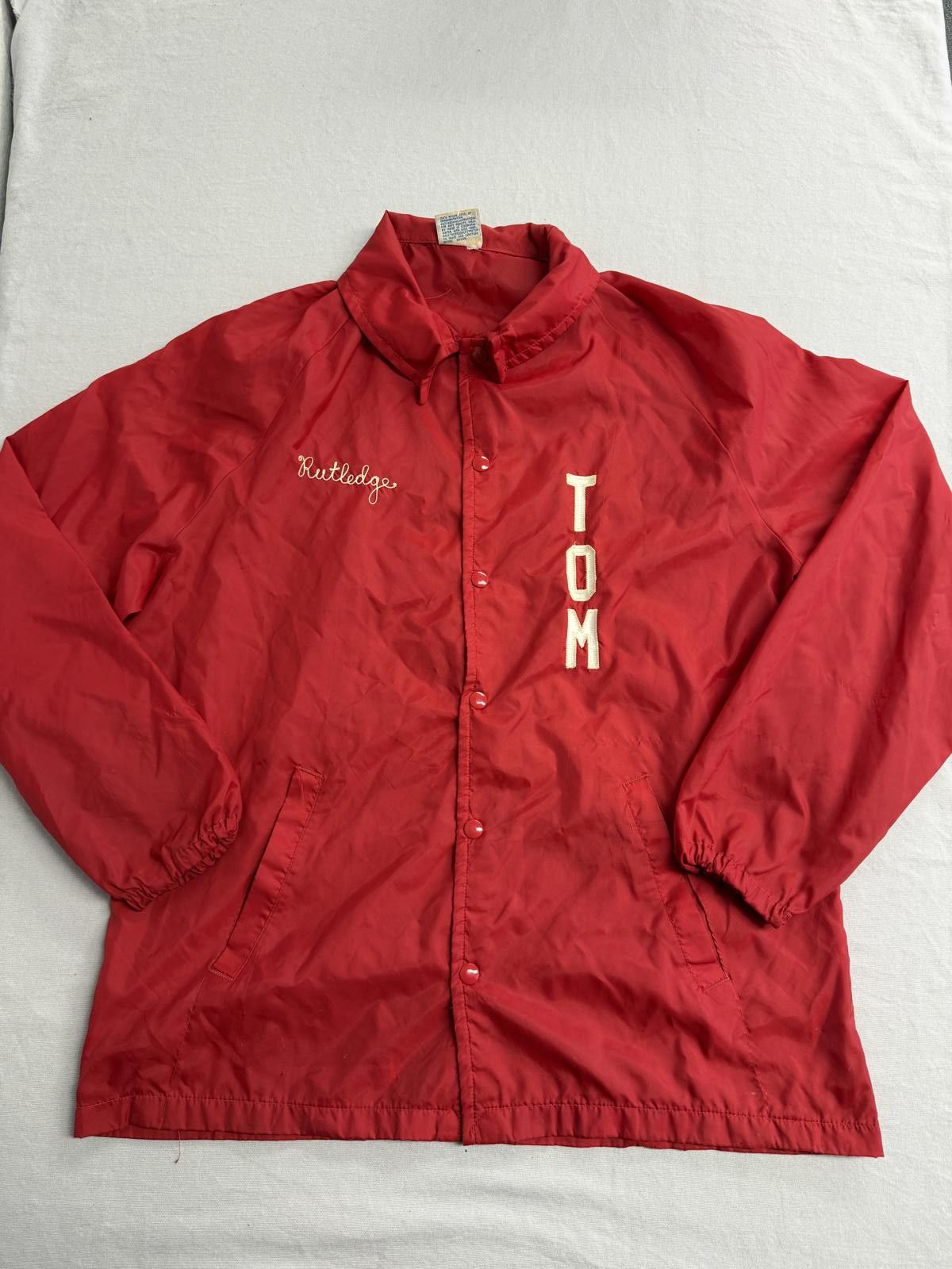 Other 70s Warwick USA Windbreaker Coaches Jacket Chain Stitch M Size US M / EU 48-50 / 2 - 1 Thumbnail