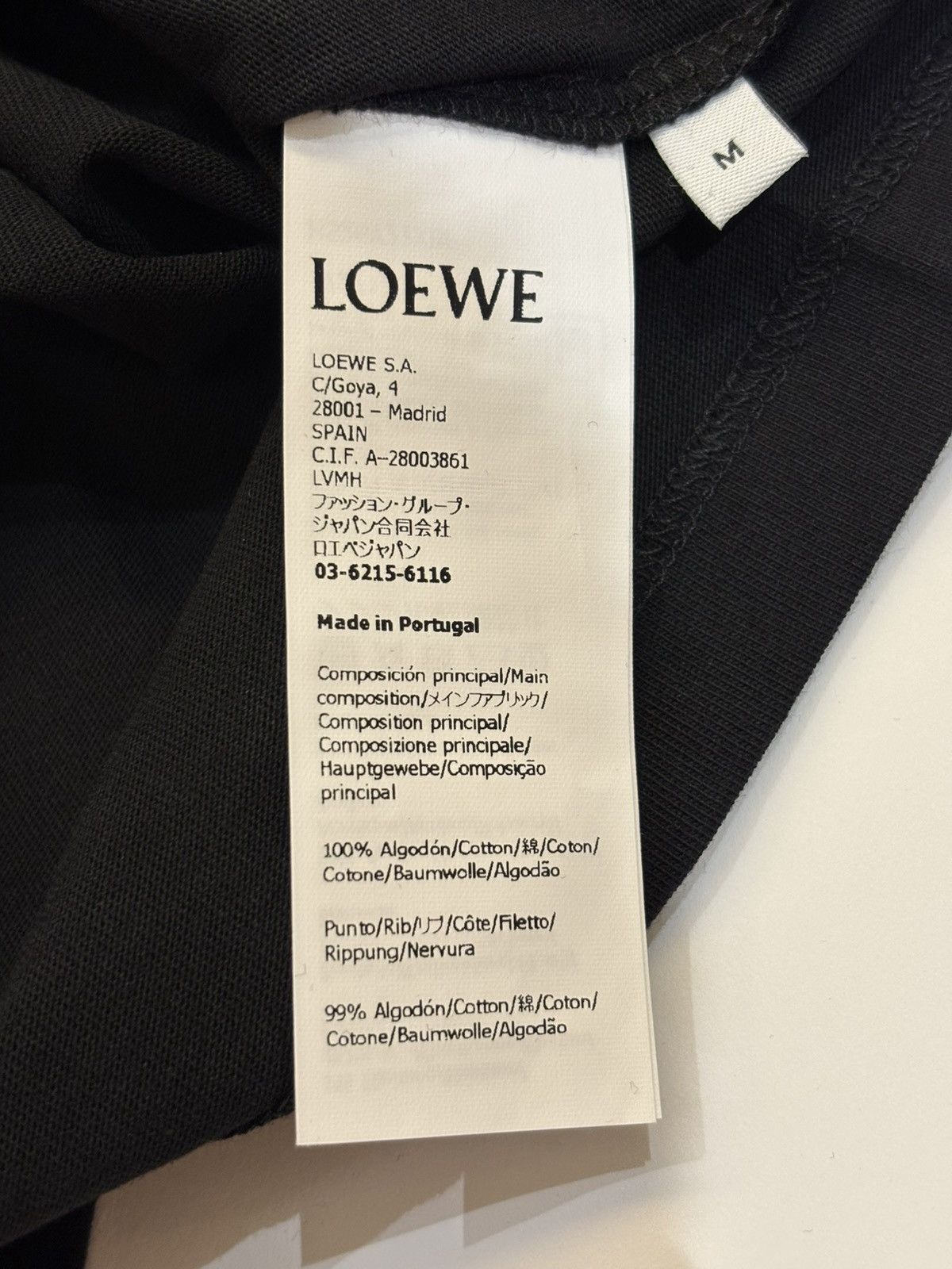 Loewe Loewe Embroidered Logo Tee Size US M / EU 48-50 / 2 - 7 Thumbnail