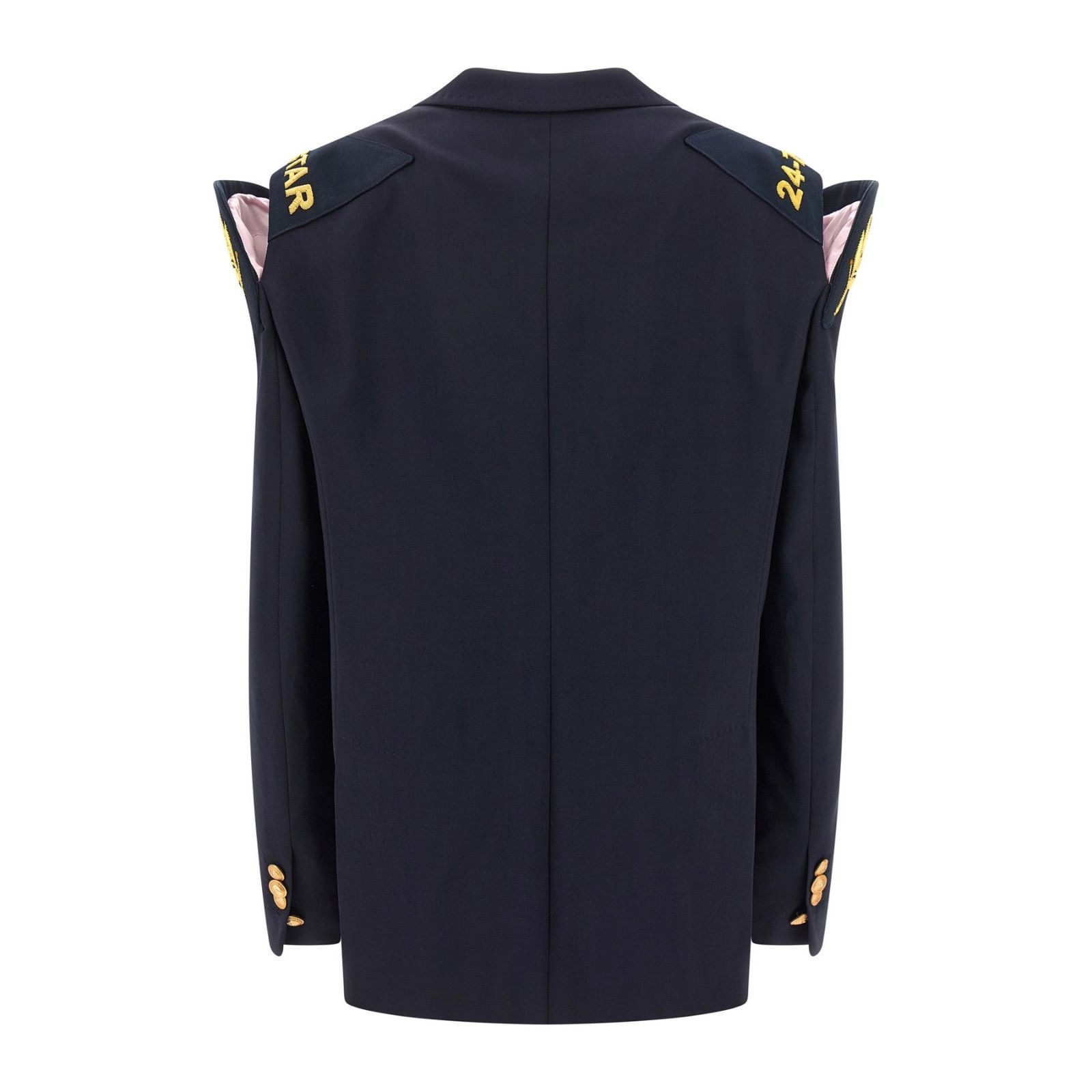 Dsquared2 DSQUARED2 Blue Blazer Wool Jacket New & Authentic (Women's s Size M / US 6-8 / IT 42-44 - 2 Thumbnail