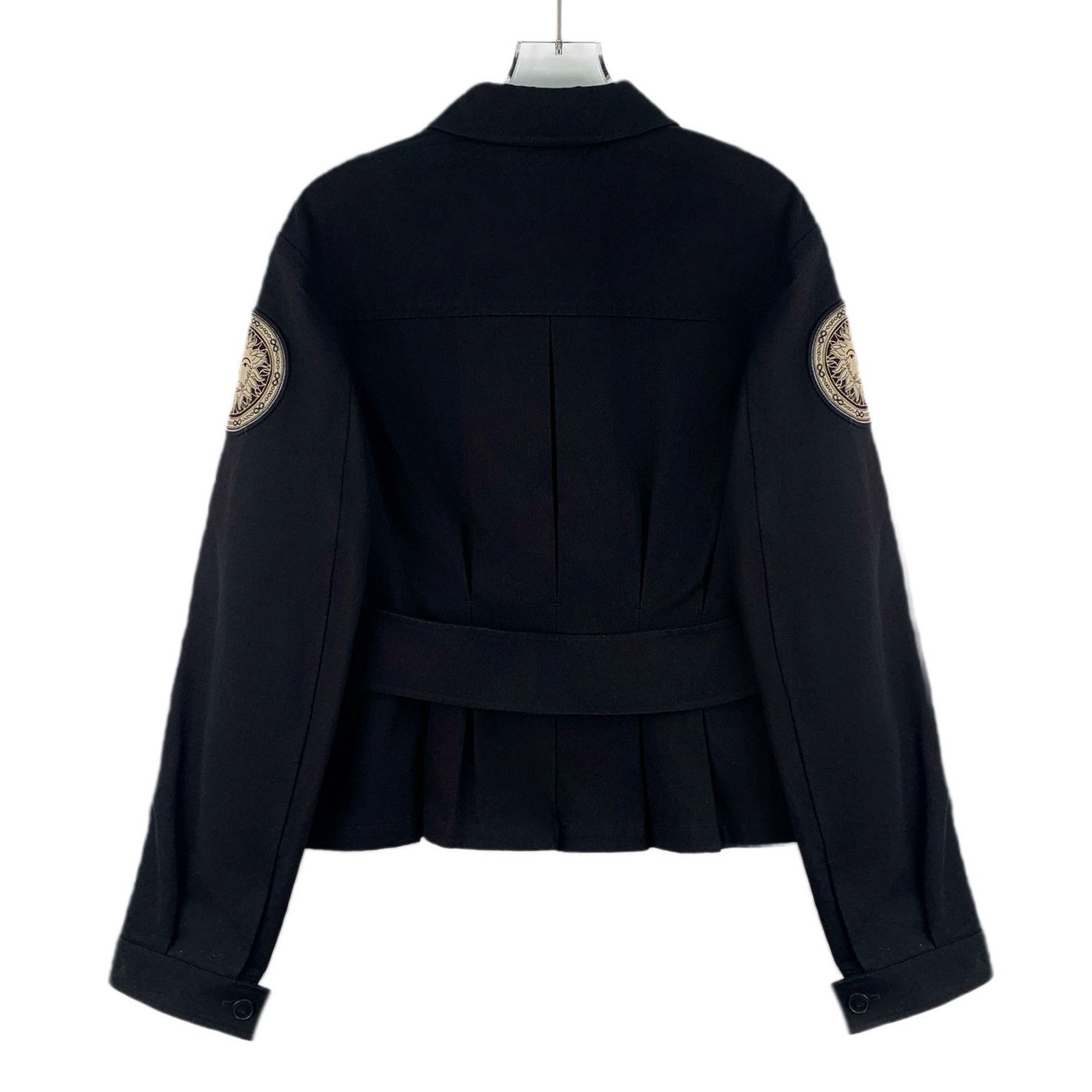 Dior Dior Black Embroidered Cotton Jacket (M) Size US M / EU 48-50 / 2 - 6 Thumbnail