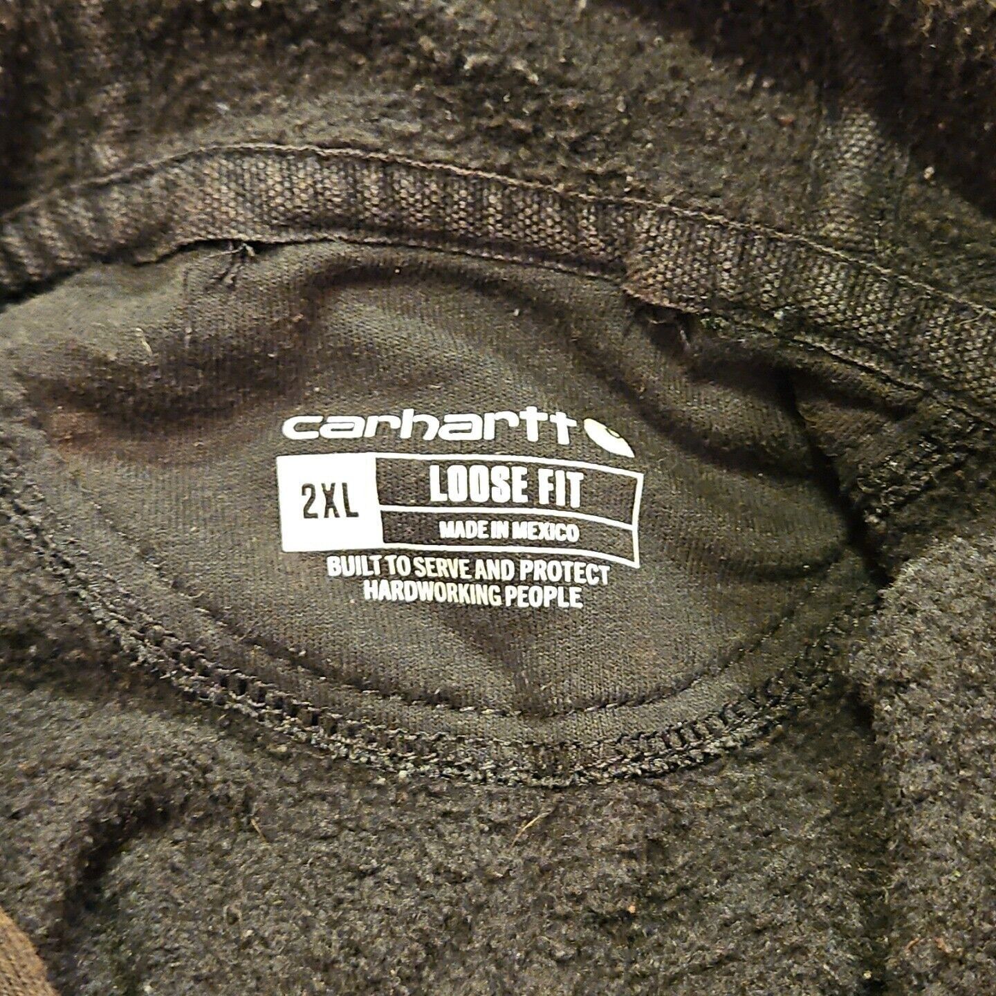 Carhartt Carhartt Loose Fit Hoodie Mens 2XL Black Fleece Sweatshirt F Size US XXL / EU 58 / 5 - 8 Thumbnail