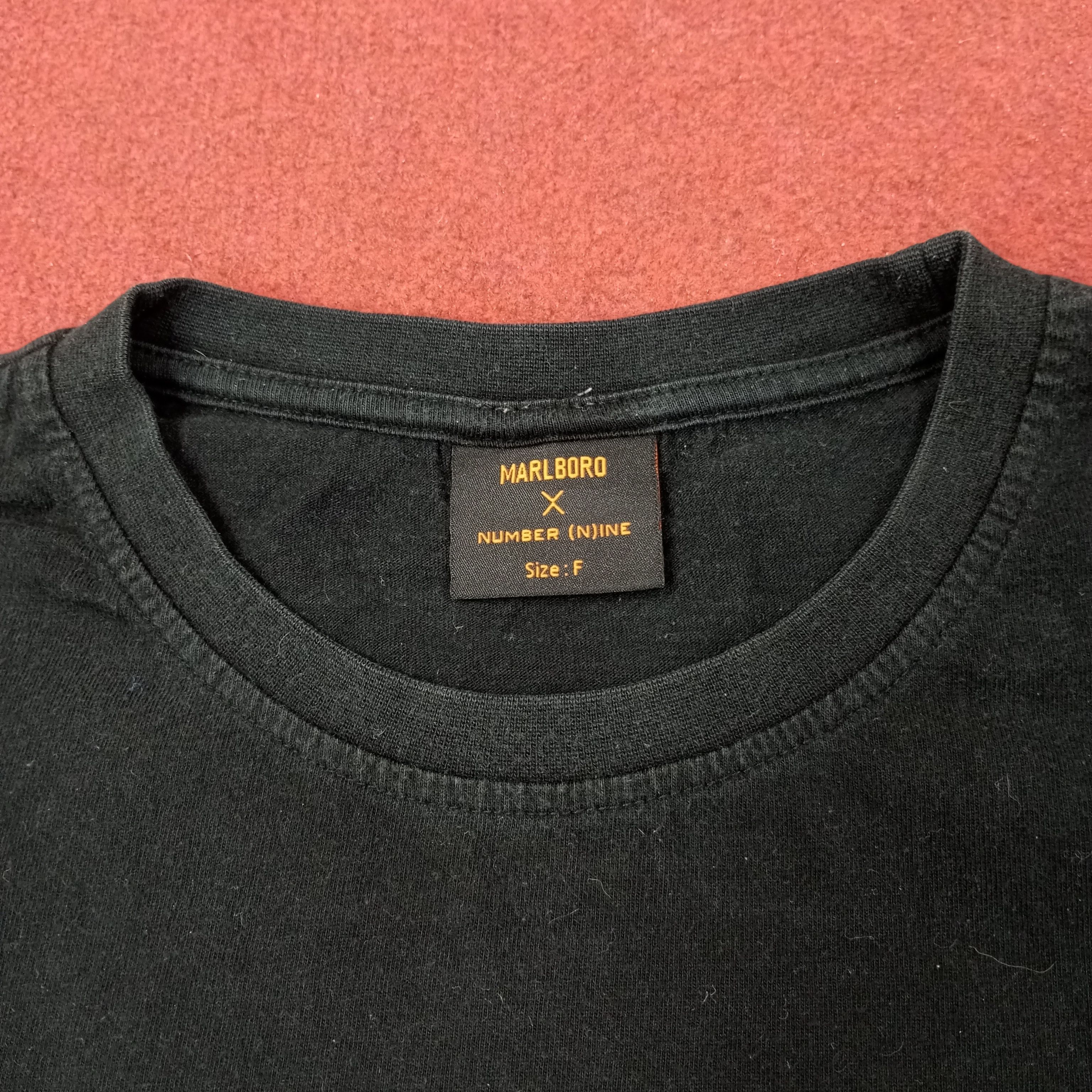 Number (N)ine Number Nine x Marlboro Japanese Brand Custom Tshirt c249n40 Size US L / EU 52-54 / 3 - 3 Thumbnail