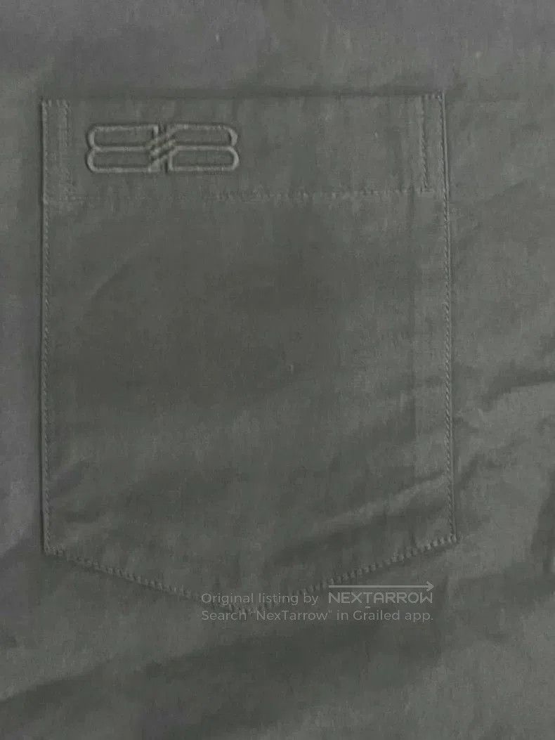 Balenciaga Balenciaga BB Logo Layered Short Sleeve Shirt. Size US S / EU 44-46 / 1 - 2 Thumbnail