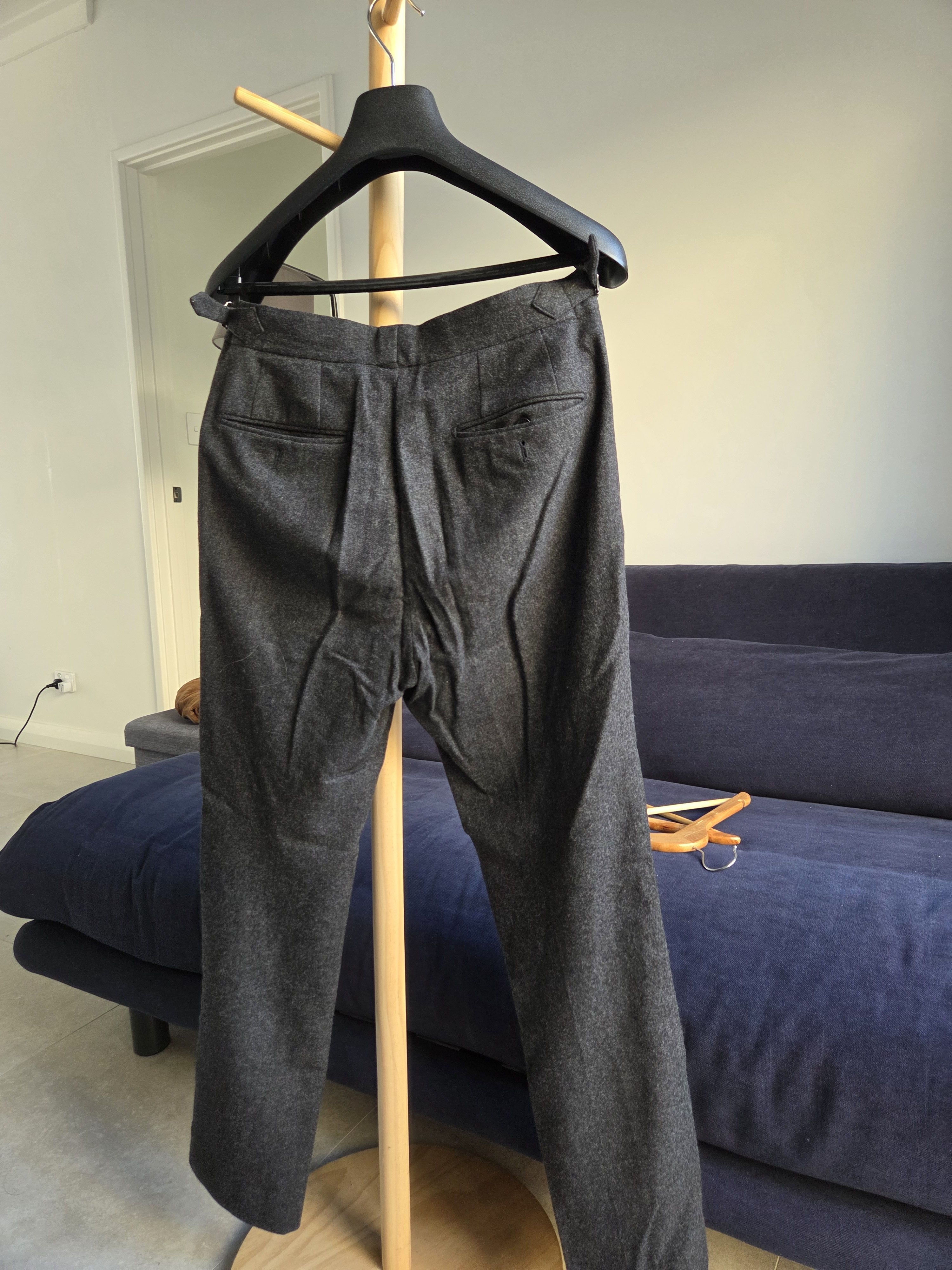 Spier & Mackay Slim High Rise Charcoal Trousers Size US 28 / EU 44 - 2 Thumbnail