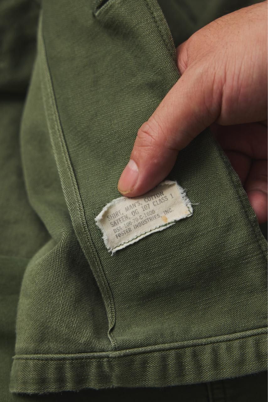 Journal Standard Journal Standard US Army Jungel Jacket mix OG-107 Shirt Size US M / EU 48-50 / 2 - 9 Thumbnail