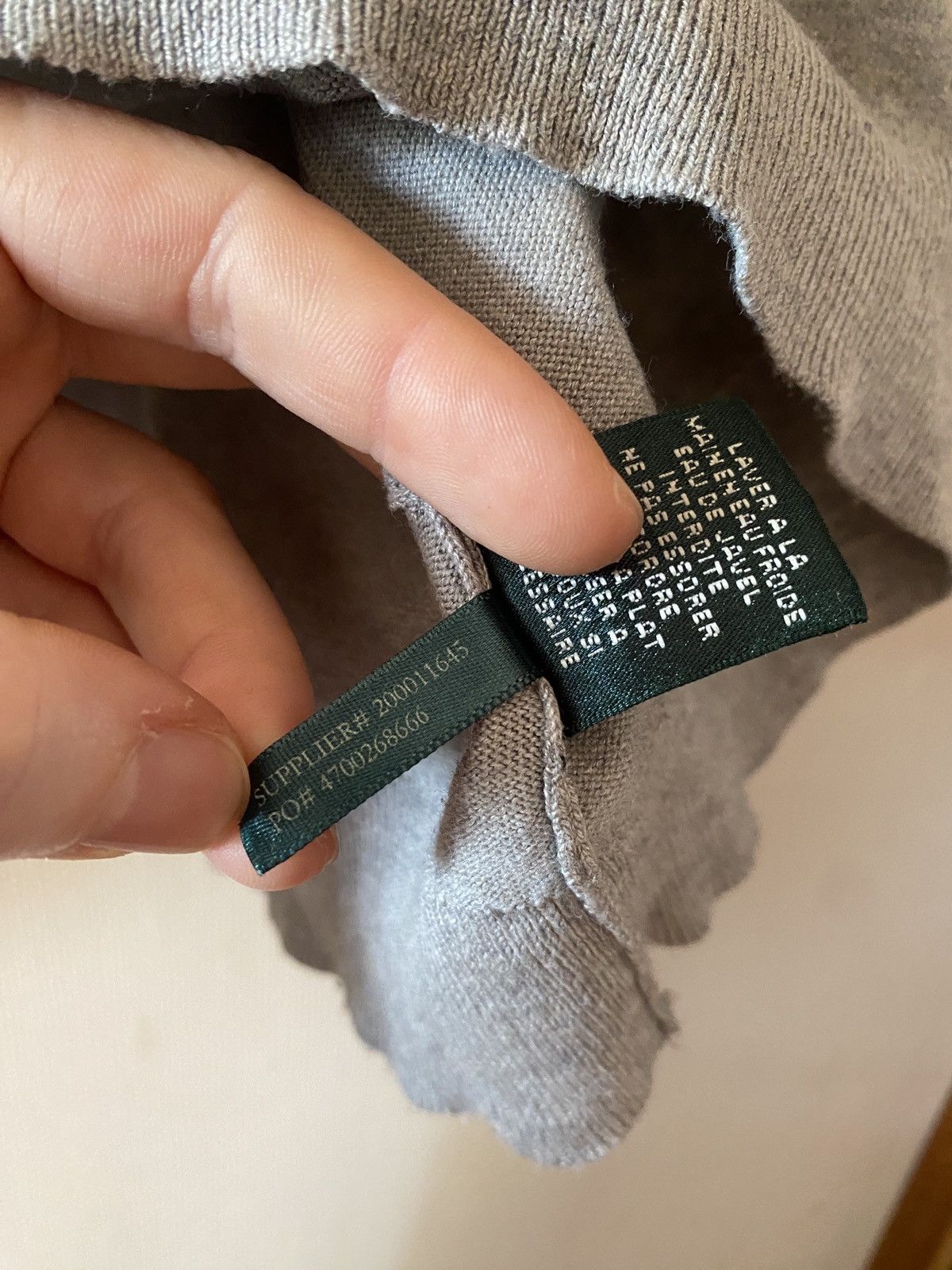 Ralph Lauren Silk sweatshirt 2x Size US XXL / EU 58 / 5 - 5 Thumbnail
