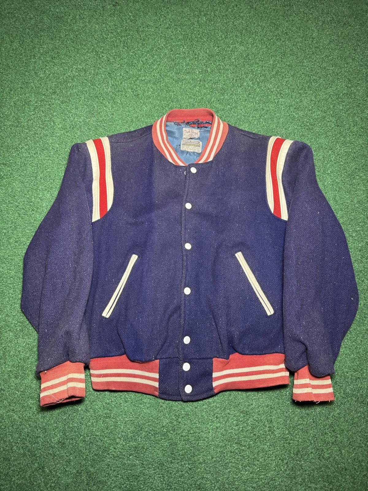 Vintage 50s 60s Park Regal Cassadaga Valley New York Varsity Jacket Size US S / EU 44-46 / 1 - 2 Thumbnail