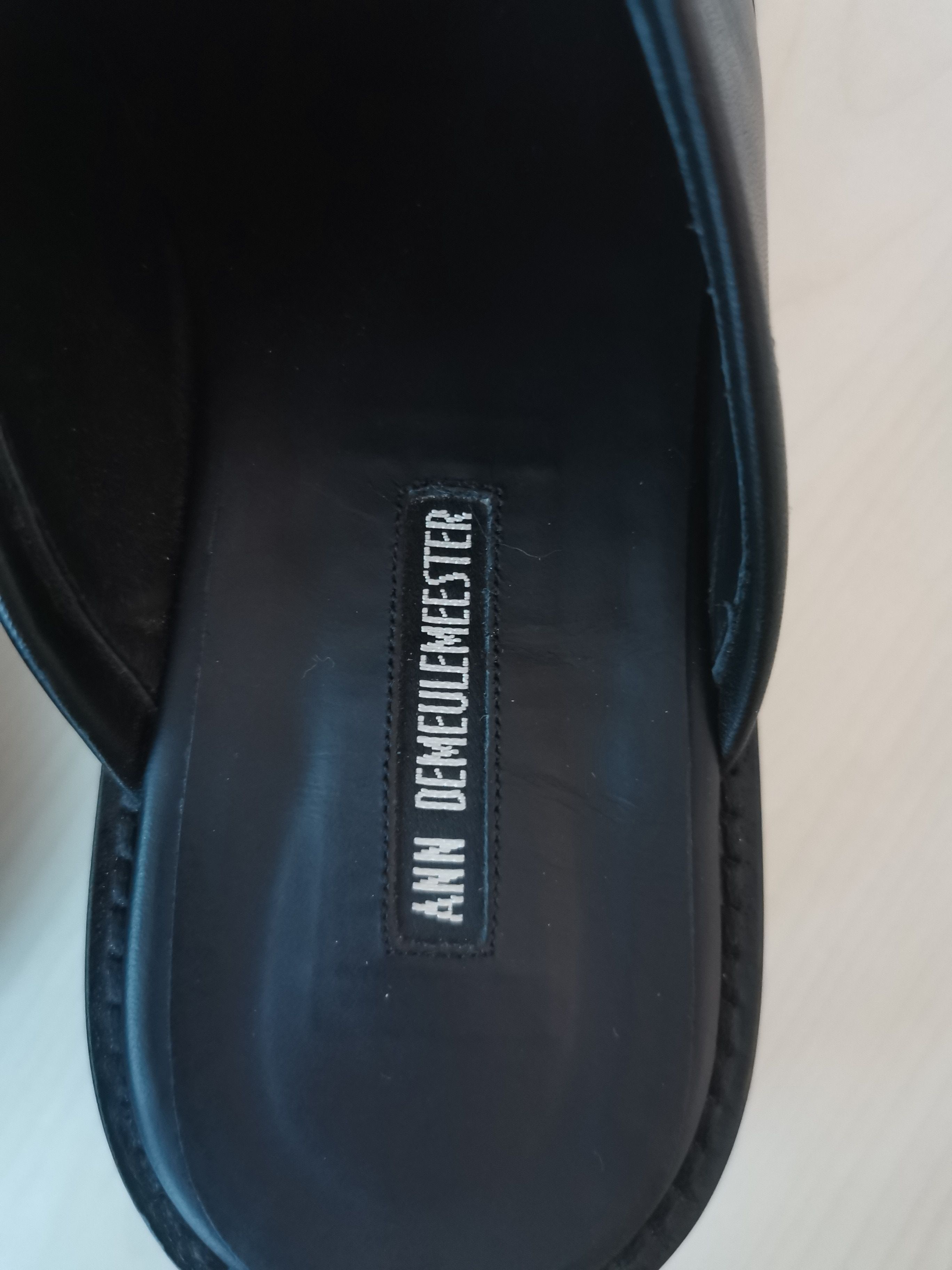 Ann Demeulemeester Ann Demeulemeester Mules Leather Size 40 Size US 7 / EU 40 - 6 Thumbnail