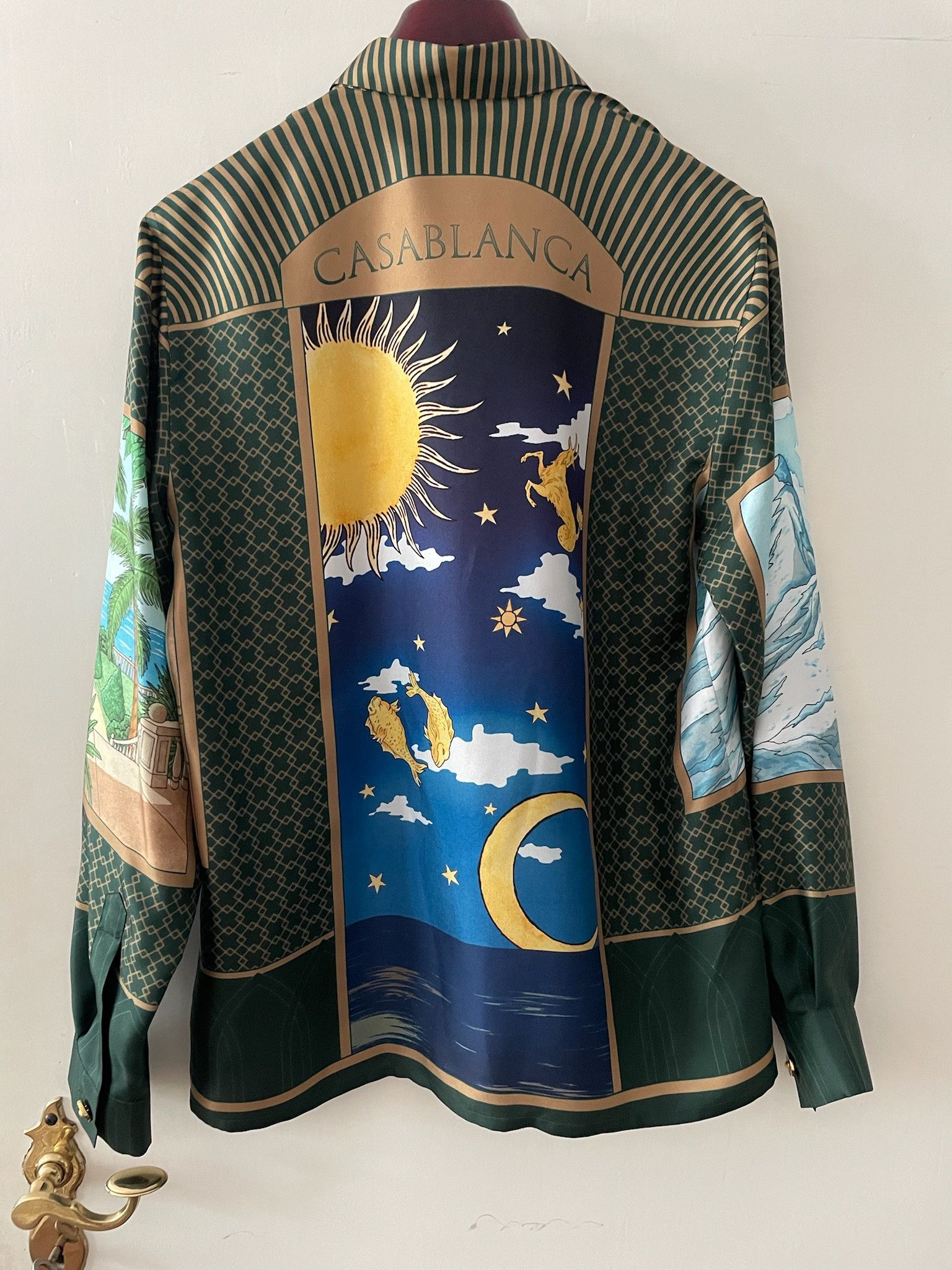 Casablanca Casablanca Silk Shirt Size US S / EU 44-46 / 1 - 5 Thumbnail