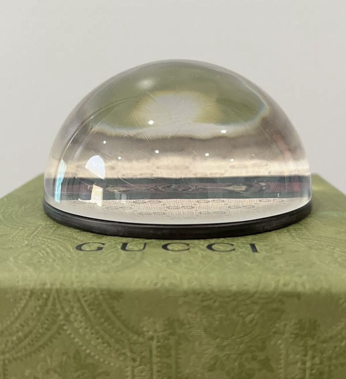 Gucci Authentic Gucci GG Web Horsebit Collectible Paperweight NWB Size ONE SIZE - 3 Thumbnail