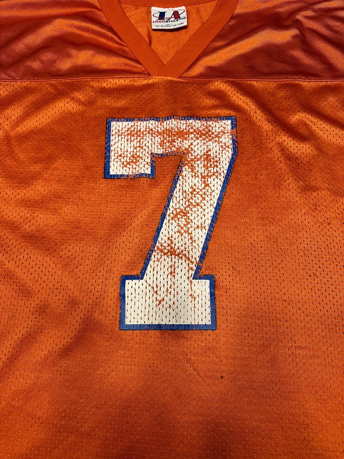 Logo Athletic × Vintage VTG Distressed John Elway Broncos Logo Athletic Jersey-L Size US L / EU 52-54 / 3 - 3 Thumbnail