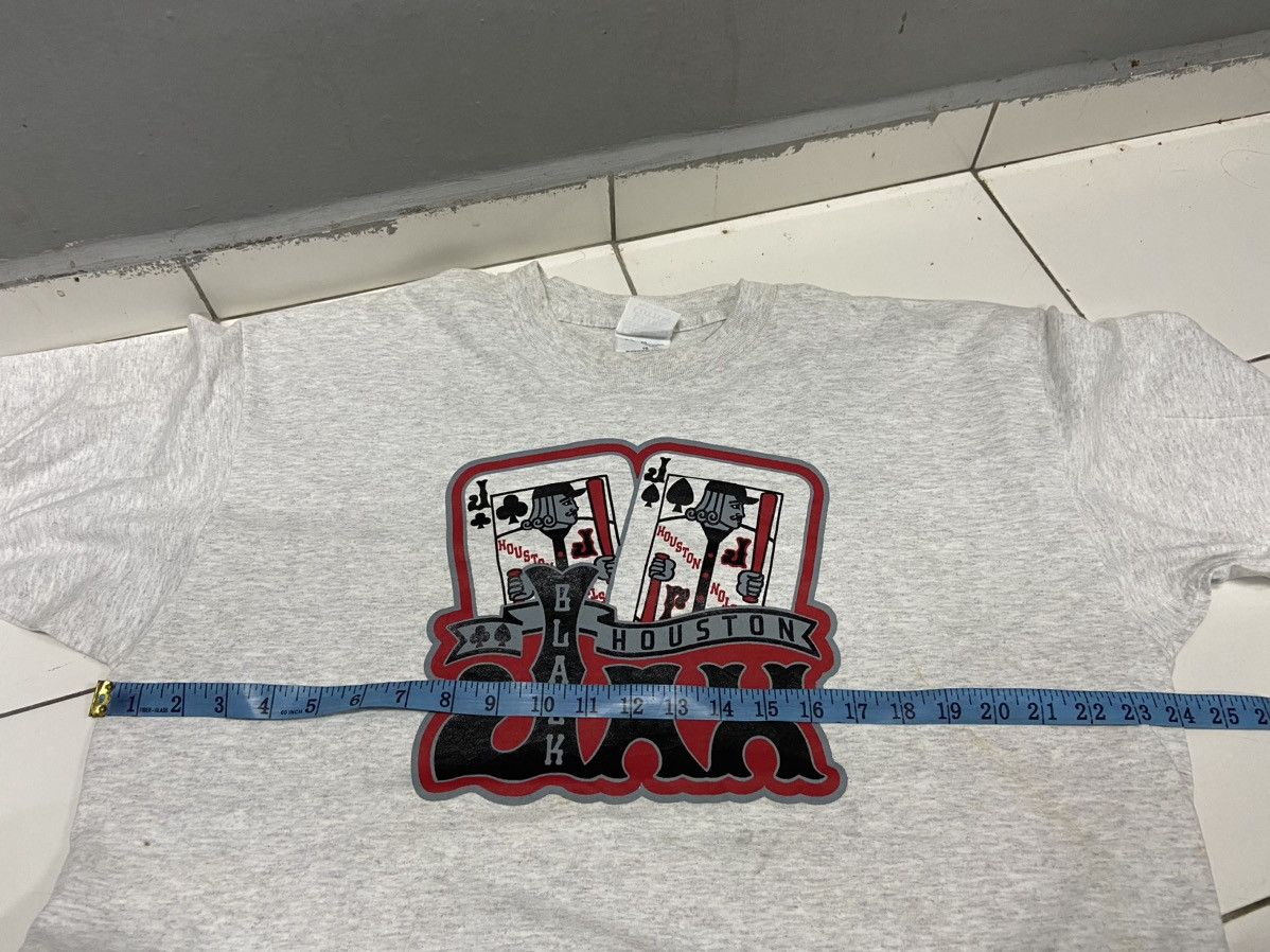 MLB BLACK BASEBALL PLAYER ASSOCIATION HOUSTON BLACK JAX TEE Size US XL / EU 56 / 4 - 10 Thumbnail