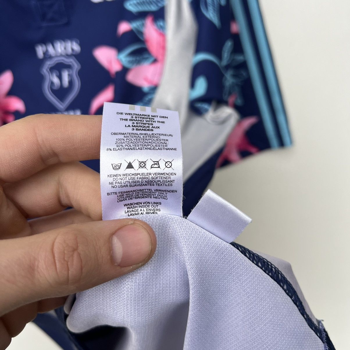 Adidas STADE FRANCAIS Paris FRANCE RUGBY shirt jersey ADIDAS 2007 Size US XL / EU 56 / 4 - 6 Thumbnail