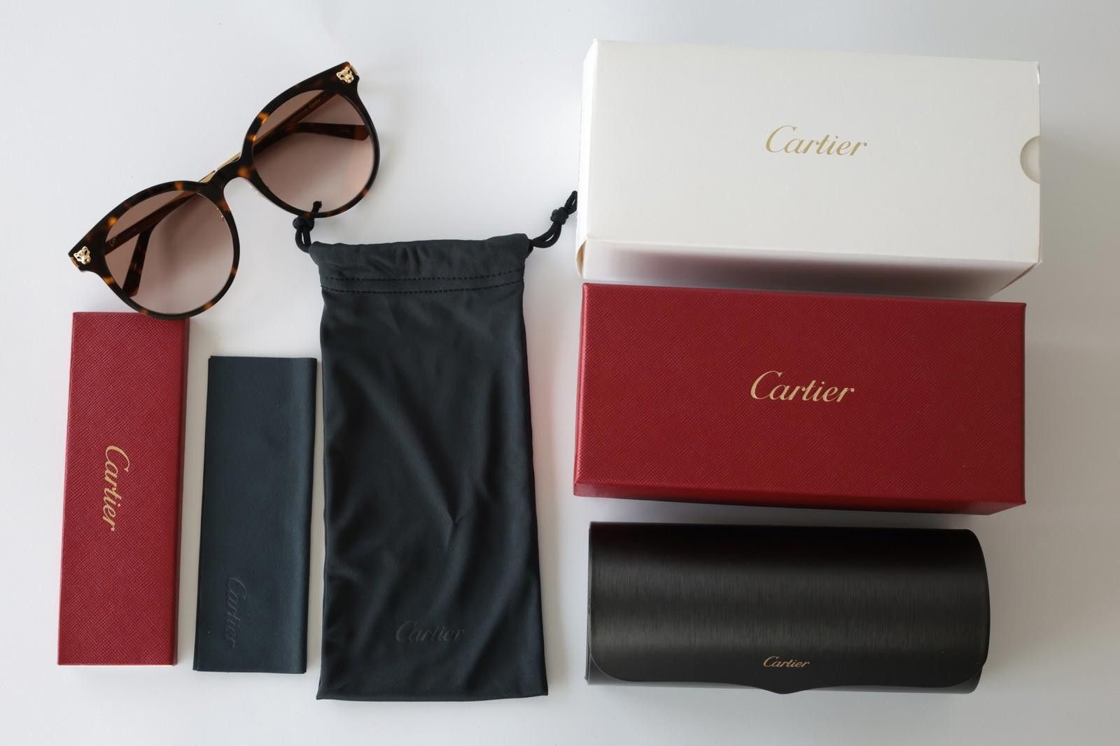 Cartier New Cartier eyewear optical sunglasses CT0245SK 002 gold Size ONE SIZE - 8 Thumbnail