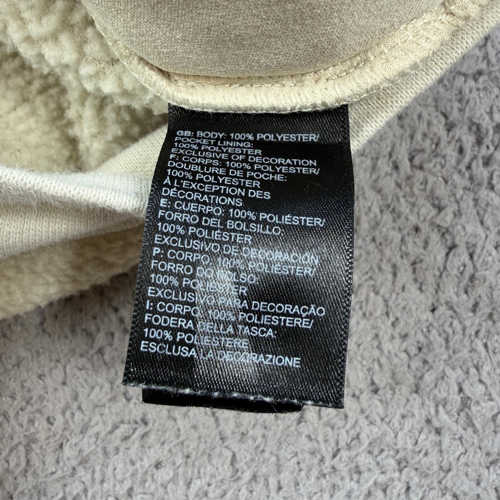 The North Face The North Face Sherpa Fleece Hoodie Cream Womens XS Boxy Size XS / US 0-2 / IT 36-38 - 6 Thumbnail