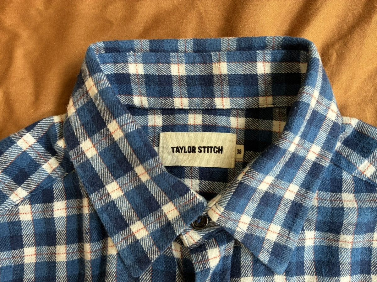 Taylor Stitch Taylor Stitch Blue flannel shirt in size 38. Size US M / EU 48-50 / 2 - 4 Thumbnail