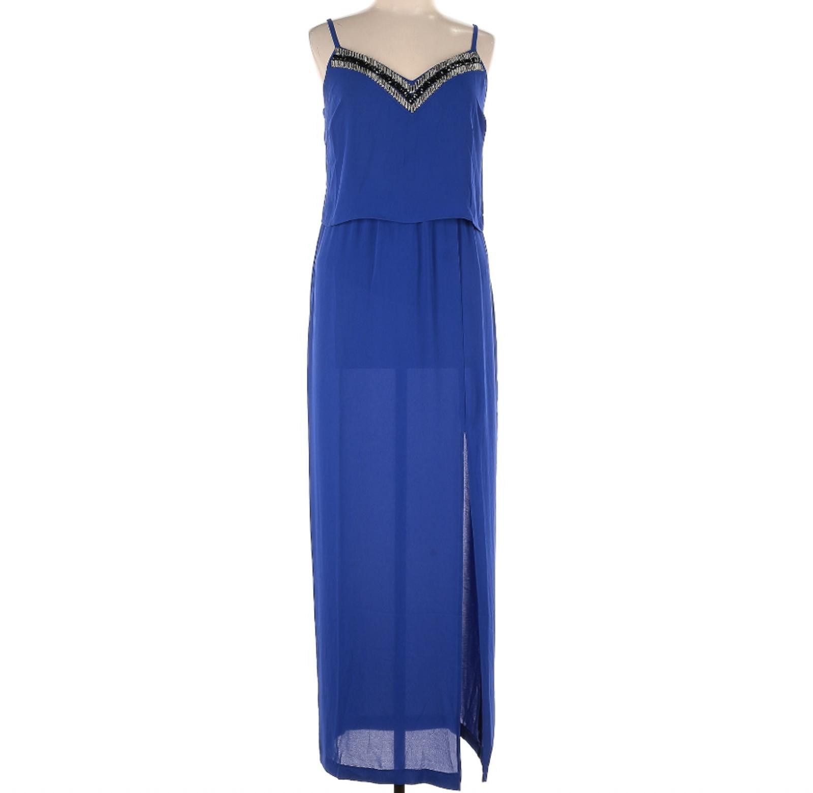 Other Cache Blue Cocktail Dress Size 10 Size L / US 10 / IT 46 - 1 Thumbnail