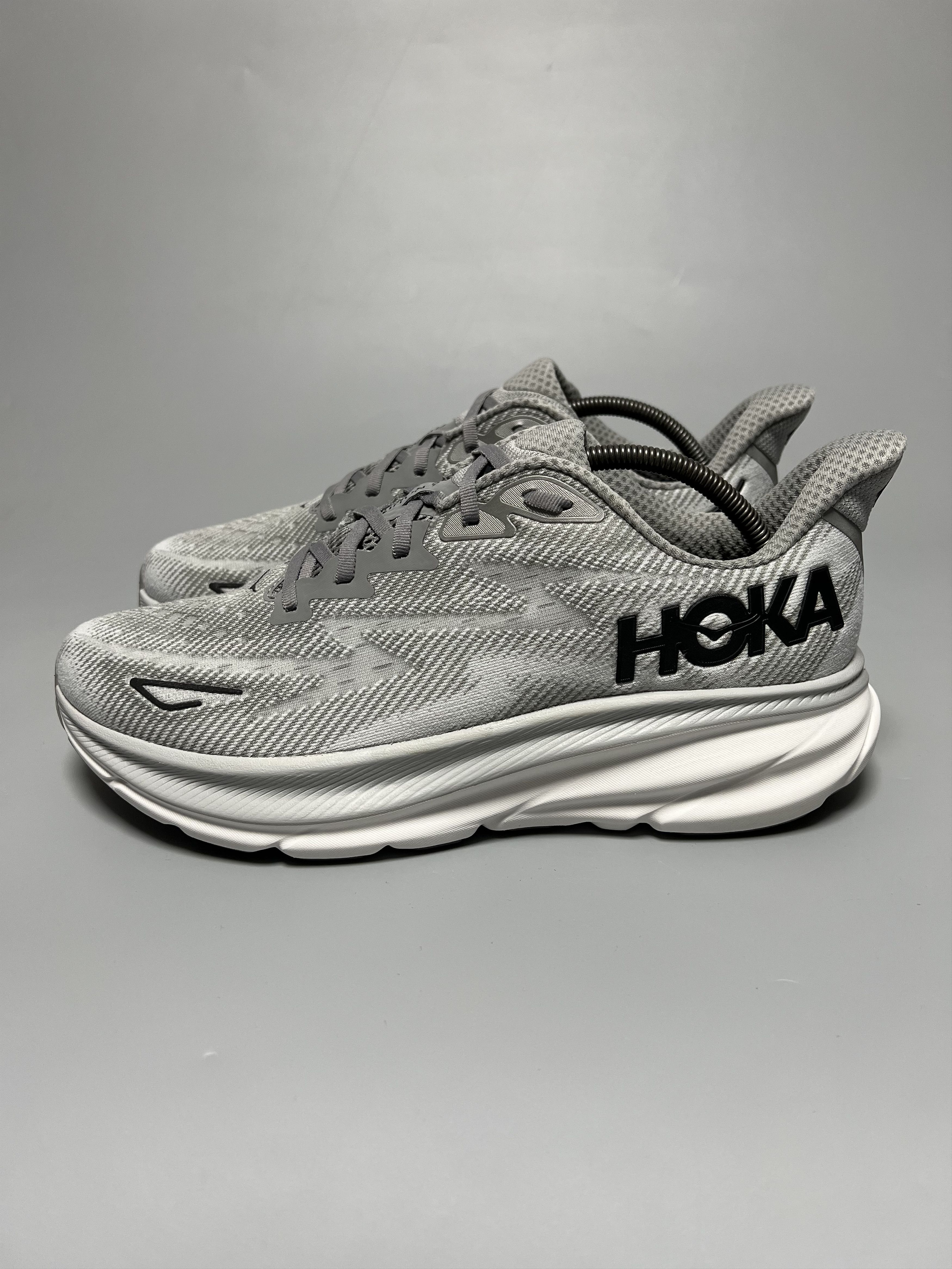 Hoka 12D Hoka One One Clifton 9 Running Shoes Walking Gym Size US 12 / EU 45 - 2 Thumbnail
