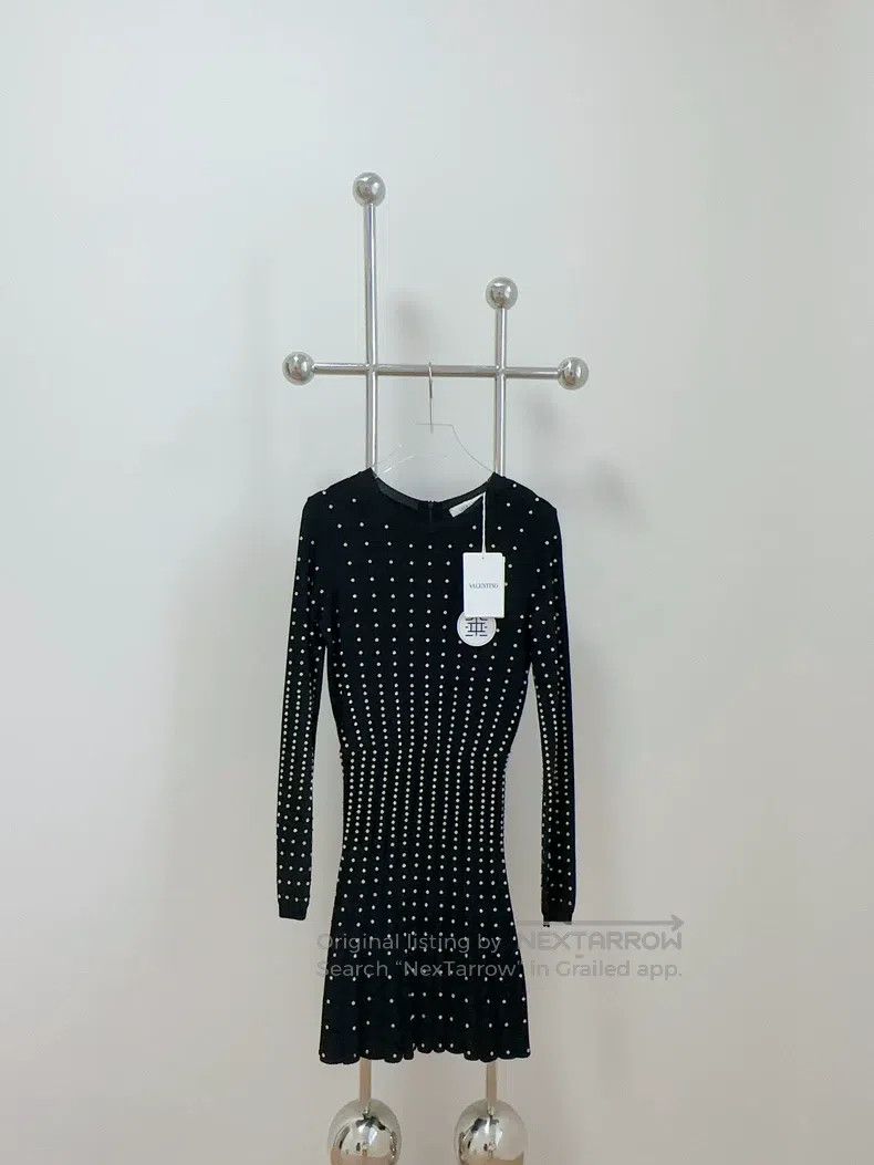 Valentino Valentino Black crystal beading Size XS / US 0-2 / IT 36-38 - 1 Thumbnail