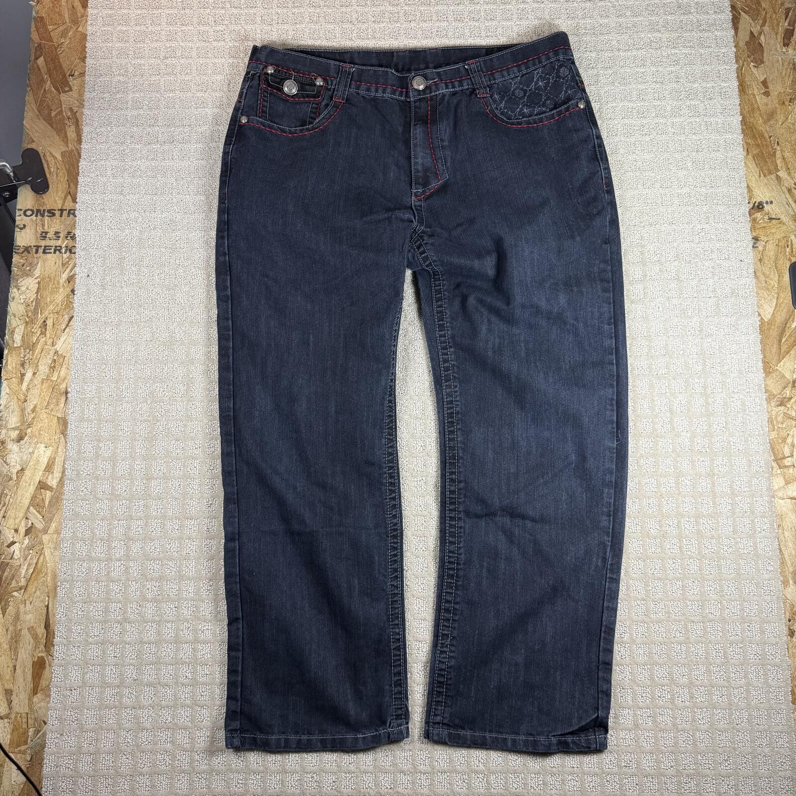 Other Y2K Ak:cess Baggy Wide Leg Jeans Size 40x32 Size US 40 / EU 56 - 1 Thumbnail