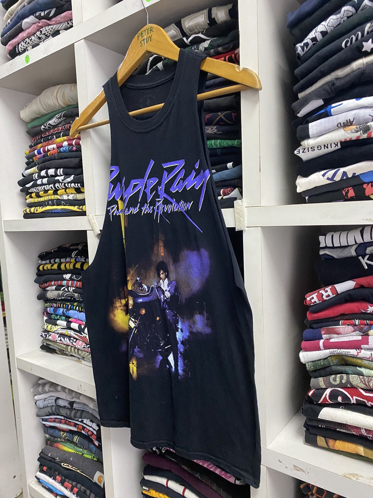 Vintage Purple Rain Band Tank Tops Size US S / EU 44-46 / 1 - 3 Thumbnail