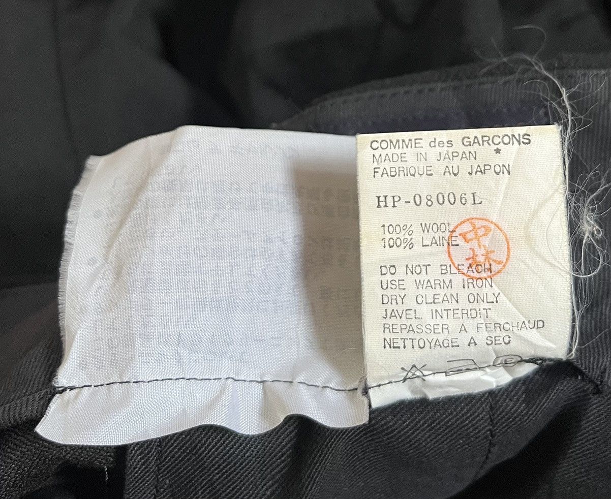 Comme des Garcons Vintage cdg homme pleated black wool trousers Size US 29 - 3 Thumbnail