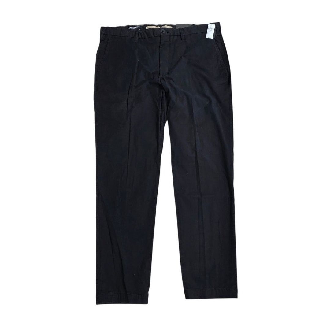 Banana Republic Banana Repub Lived in Chino Slim Fit 38x32 Black Pants - NEW Size US 38 / EU 54 - 1 Thumbnail