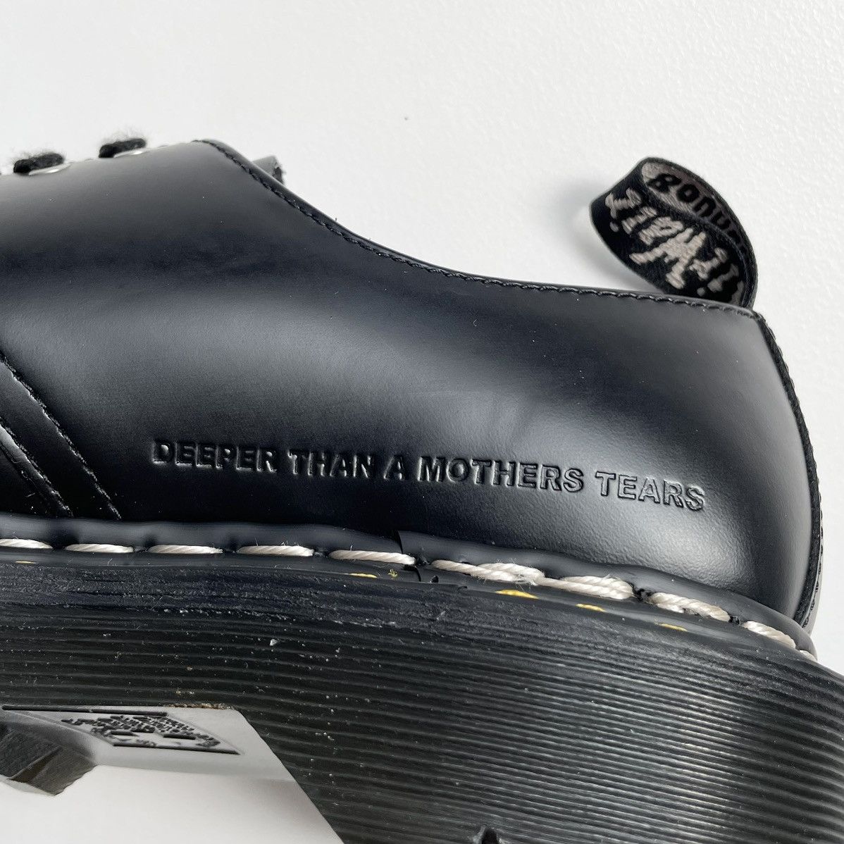 Dr. Martens × Rick Owens ‘Bex 1461’ Black Leather Shoes Size US 8 / IT 38 - 12 Thumbnail