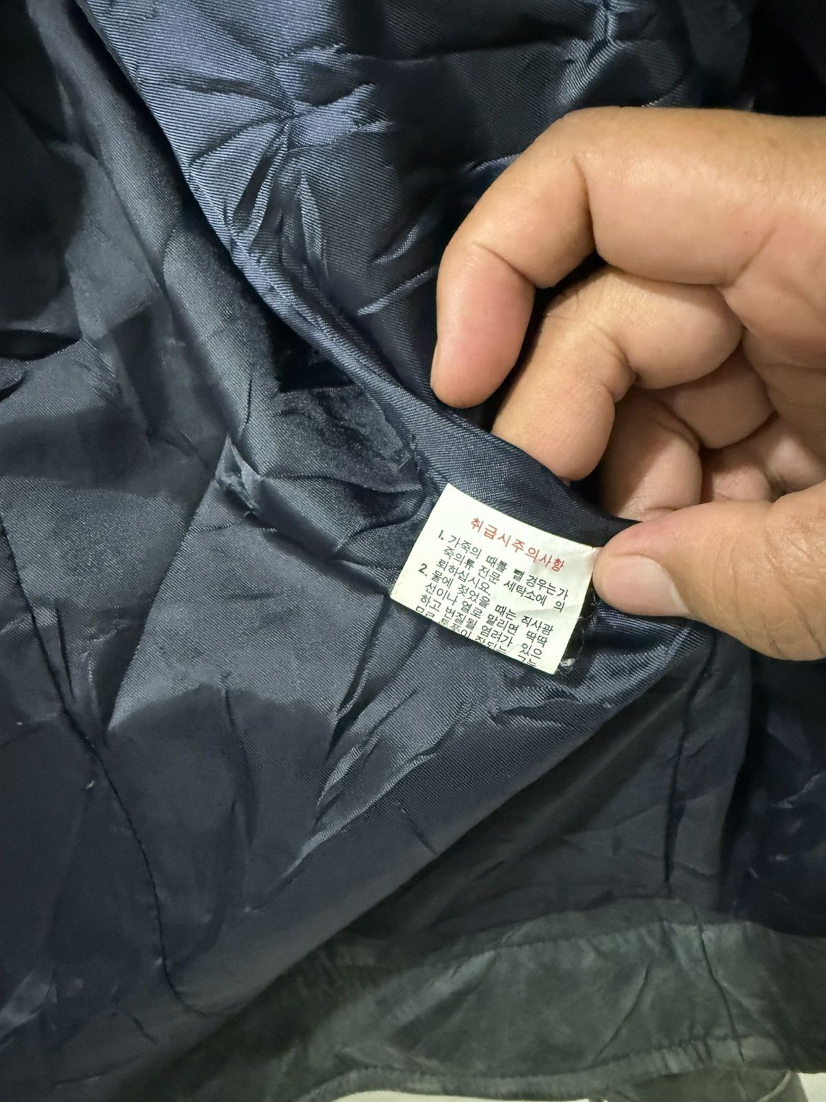 Caruso VTG CARUSO M65 Leather Multipocket Jacket Size US L / EU 52-54 / 3 - 10 Thumbnail
