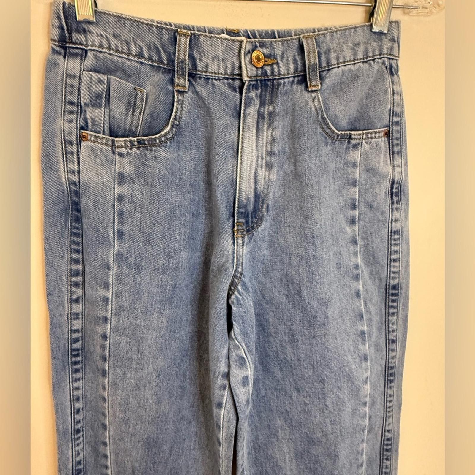 Forever 21 Forever 21 retro light wash elastic ankle denim jeans SZ SM Size 28" / US 6 / IT 42 - 3 Thumbnail