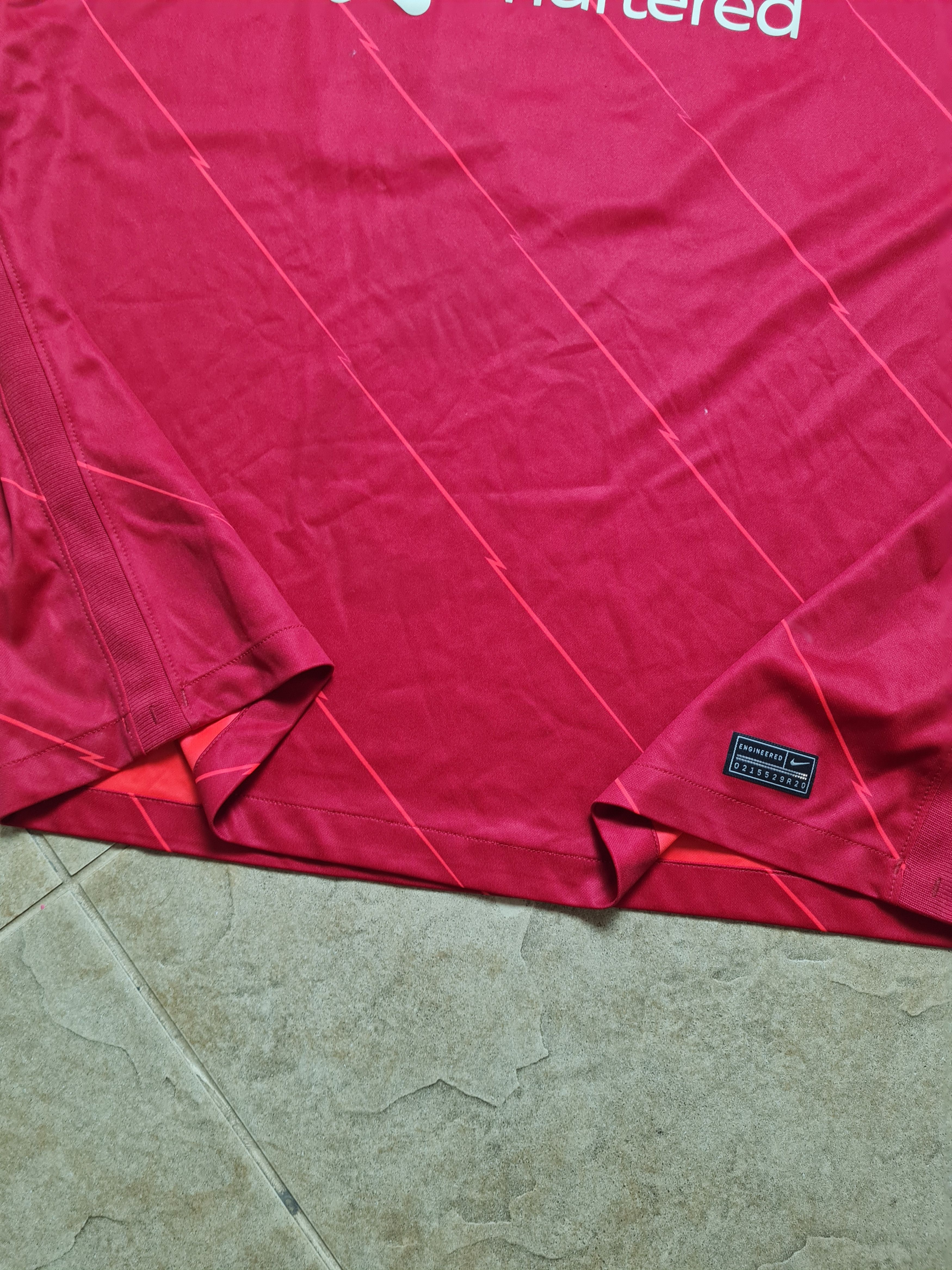 Nike Sooccer Liverpool 2021/22 Home Match Jersey #21Ahmad.S Nike Size US XL / EU 56 / 4 - 13 Thumbnail