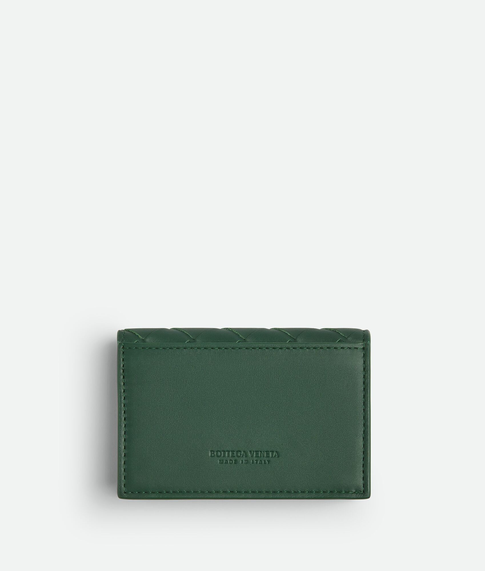 Bottega Veneta o1n1vont0325 Size: OS / Business Card Case in Green Size ONE SIZE - 3 Thumbnail