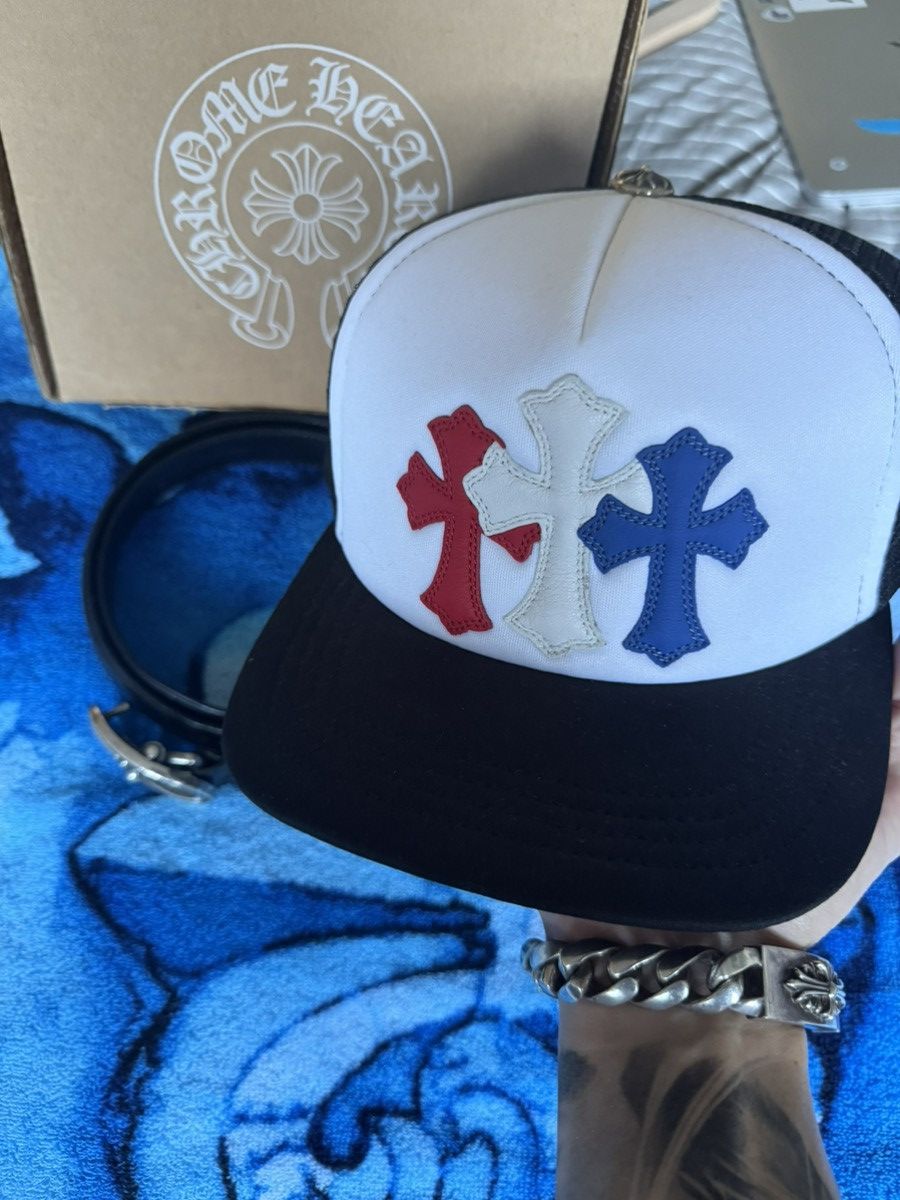 Chrome Hearts CHROME HEARTS 4TH OF JULY TRIPLE CROSS Size ONE SIZE - 1 Thumbnail
