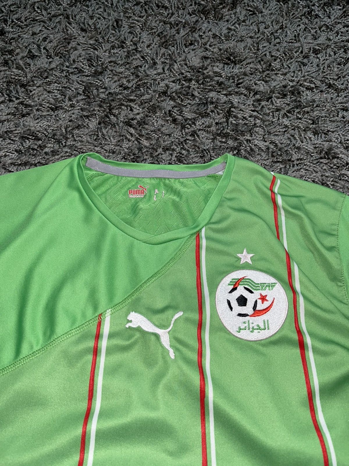 Puma PUMA ALGERIA 2010/11 TRIKOT SOCCER FOOTBALL JERSEY TEE Size US L / EU 52-54 / 3 - 2 Thumbnail