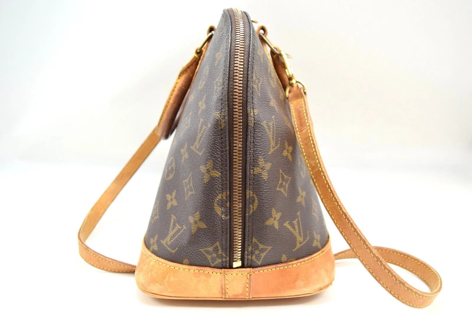 Louis Vuitton Auth Louis Vuitton Alma PM Handbag Monogram Canvas M51130 Size ONE SIZE - 5 Thumbnail