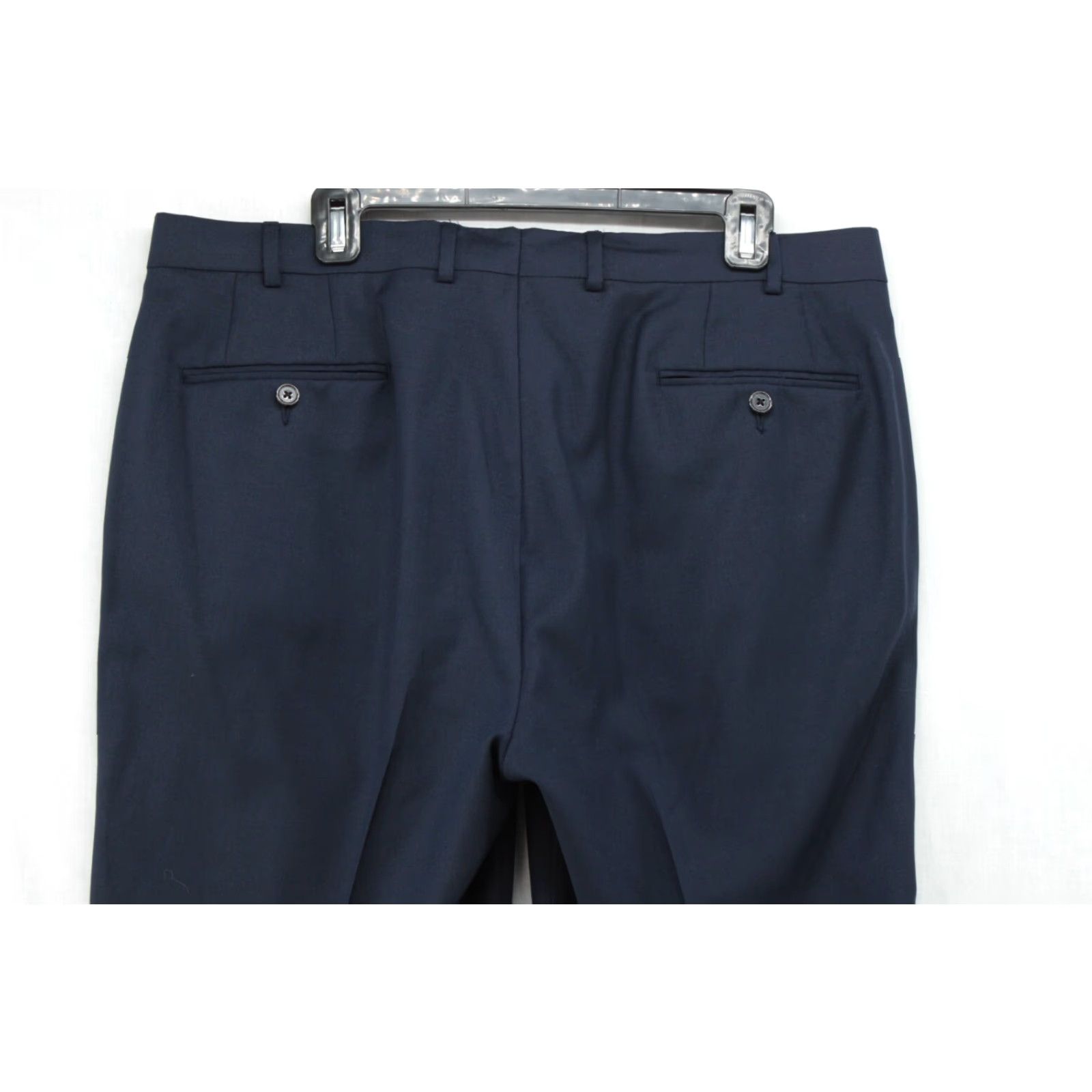 Ralph Lauren VINTAGE Lauren Ralph Lauren Black Label Dress Pants Men 36x31 Blue Wool Blend Preppy Dress Pants Mens 36x31 Blue Wool Blend Preppy Size US 36 / EU 52 - 5 Thumbnail