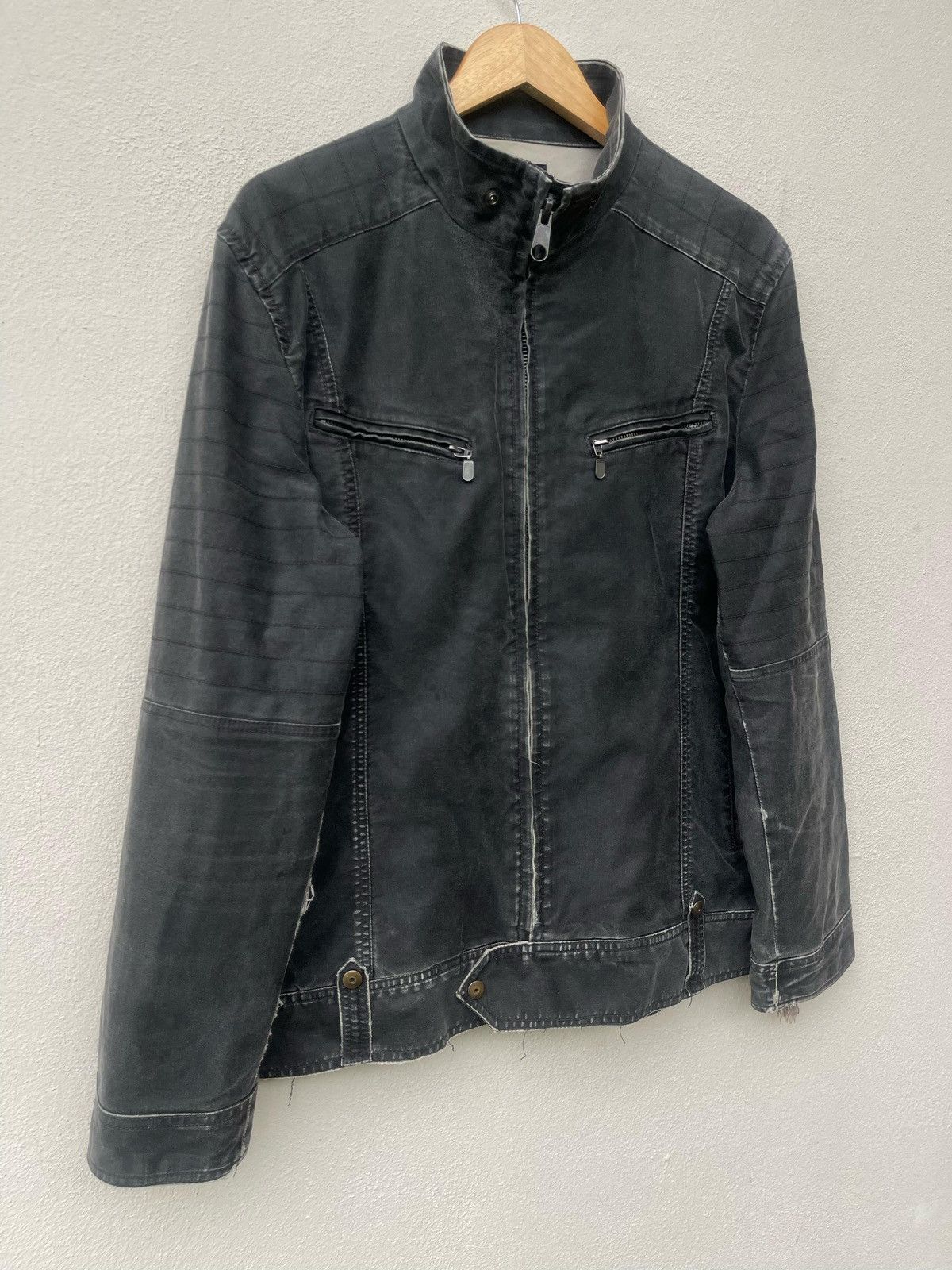 If Six Was Nine × Japanese Brand × Le Grande Bleu (L.G.B.) Bareback Realdresss Bondage Punk Style Jacket Size US XL / EU 56 / 4 - 10 Thumbnail
