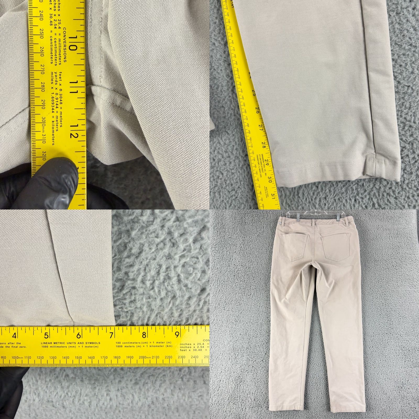 Lululemon Lululemon ABC Classic Fit Chino Pant Mens Size 34 Beige Straight Leg 5-Pocket Design Pants Size US 34 / EU 50 - 8 Thumbnail