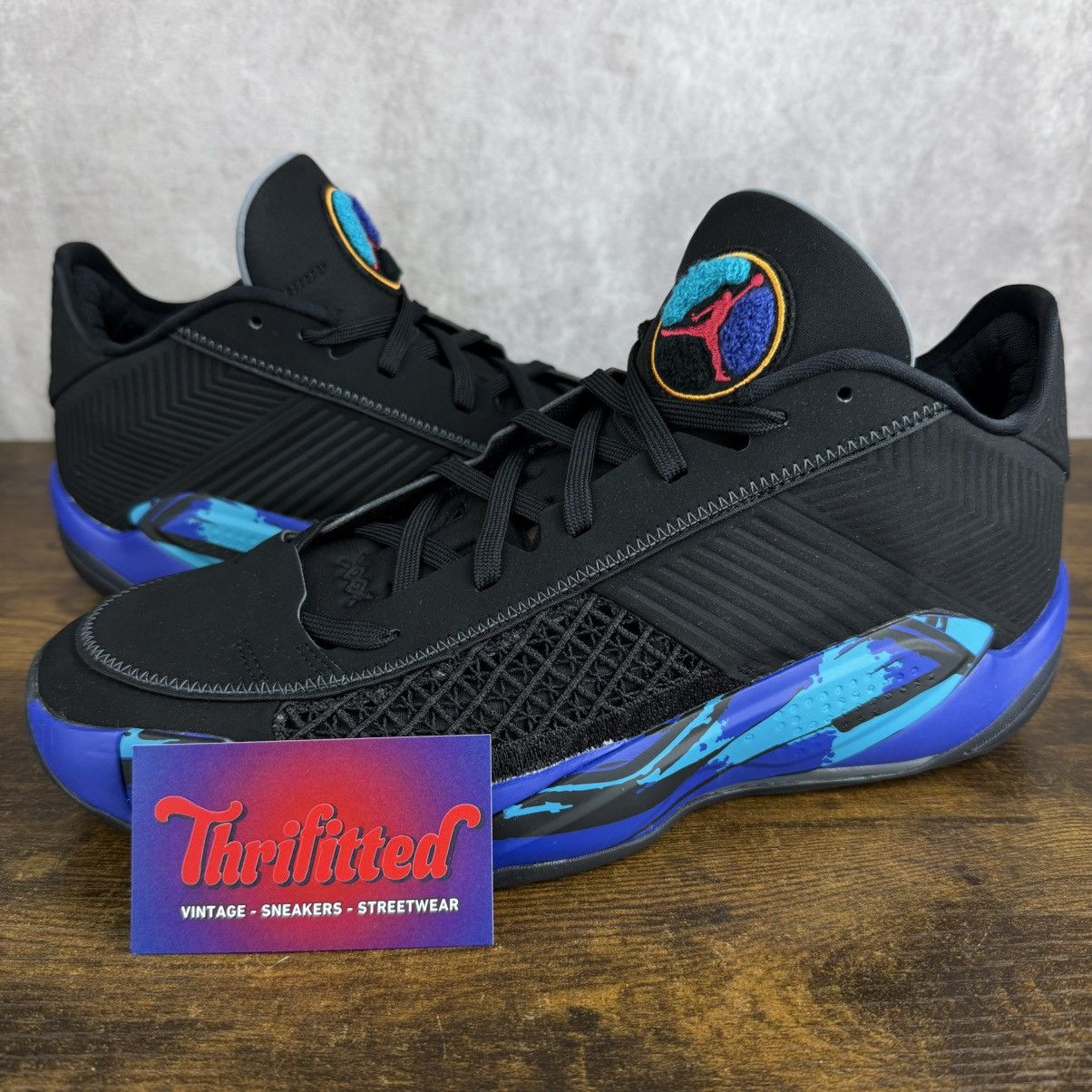 Jordan Brand NEW Promo Sample Air Jordan 38 Low Aqua PE Black Size 13 Men Size US 13 / EU 46 - 1 Thumbnail