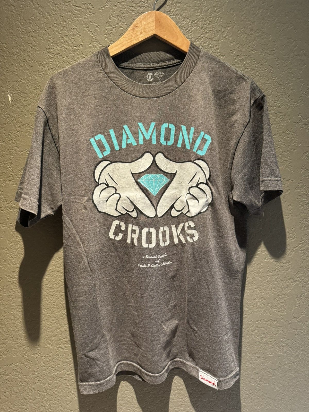 Diamond Supply Co. Sunfaded Diamond Supply Co x Crooks & Castles Mickey Hands Size US M / EU 48-50 / 2 - 1 Thumbnail