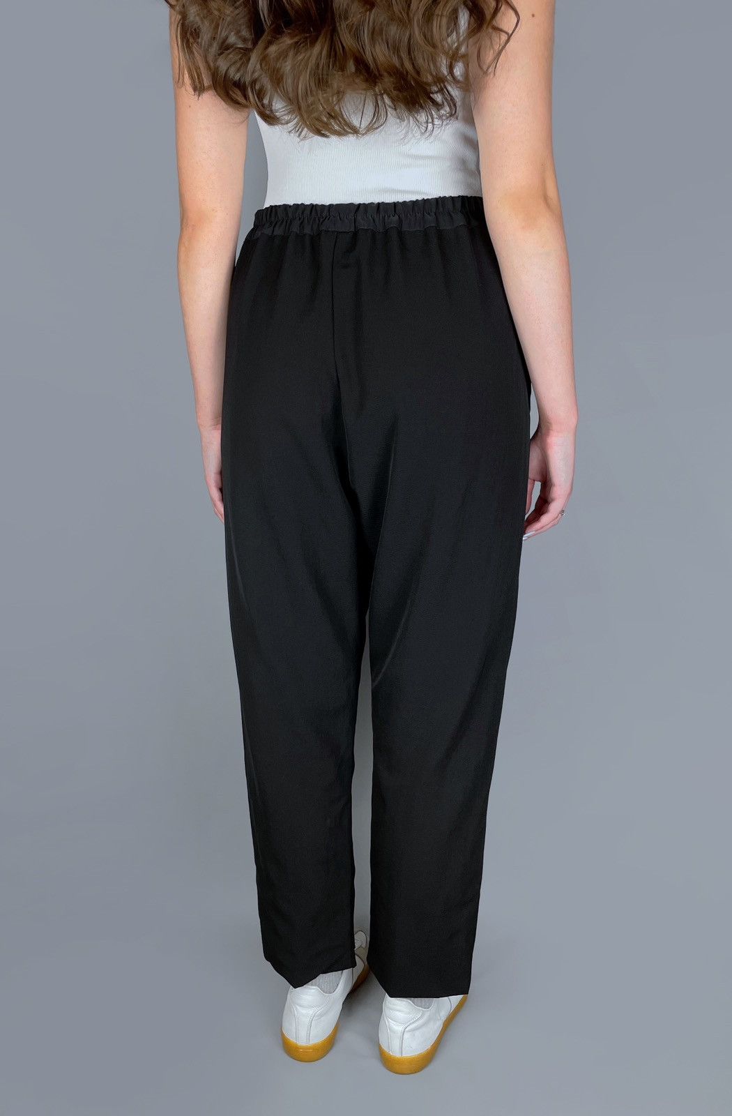 Other Vintage CHRISTA DE CAROUGE Wide Leg Wool Pants One Size Size 27" / US 4 / IT 40 - 4 Thumbnail