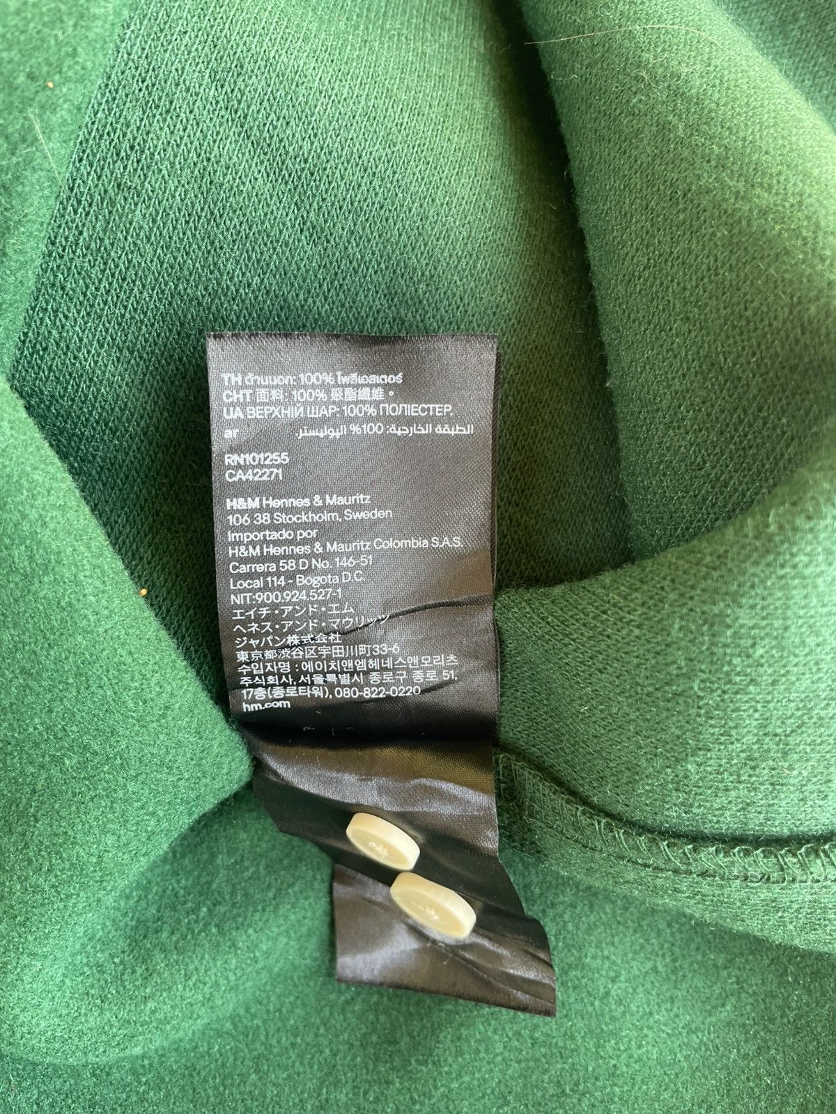 H&M H&M Fit overshirt Dark Green Size US S / EU 44-46 / 1 - 10 Thumbnail