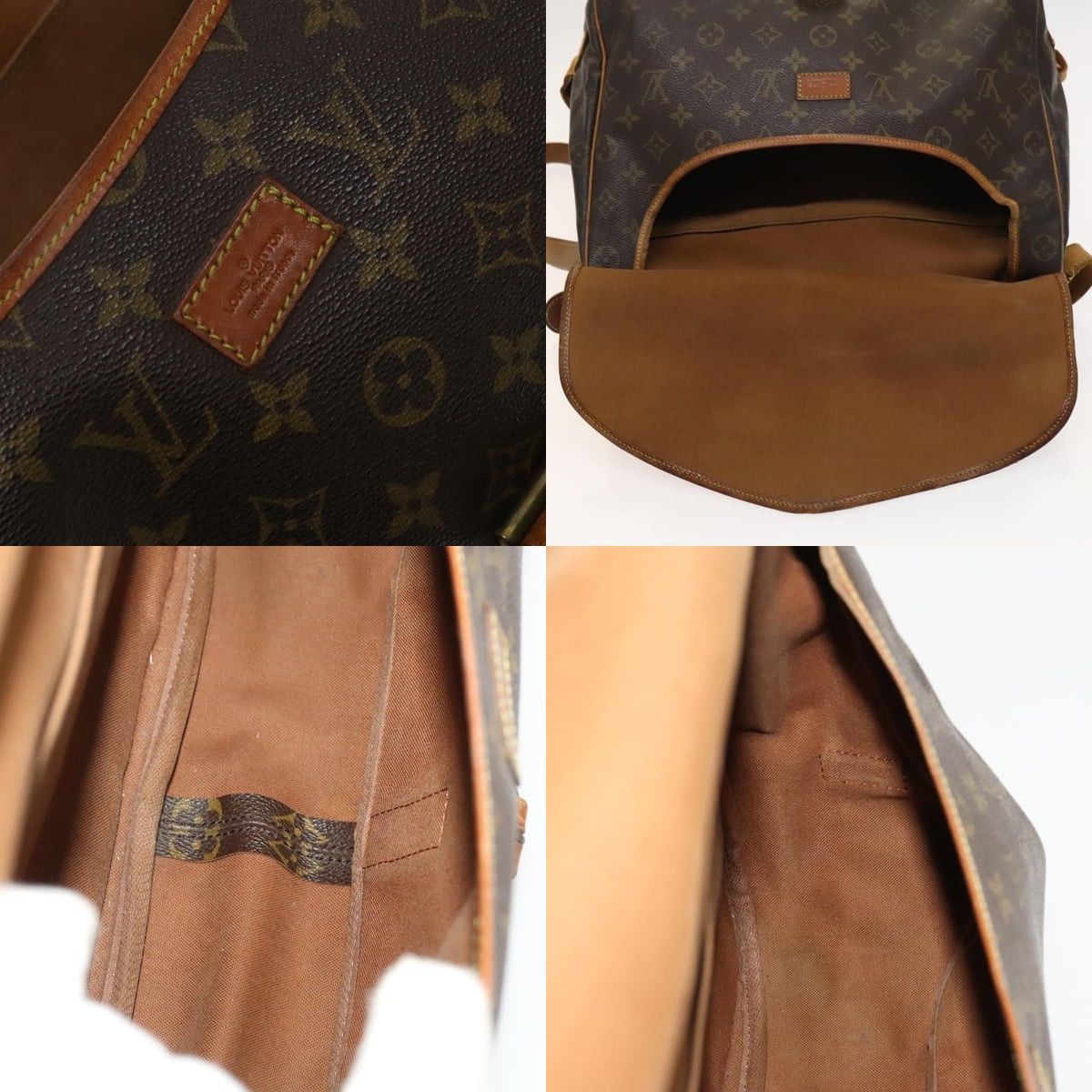 Louis Vuitton LOUIS VUITTON Monogram Saumur 35 Shoulder Bag M42254 Size ONE SIZE - 12 Thumbnail