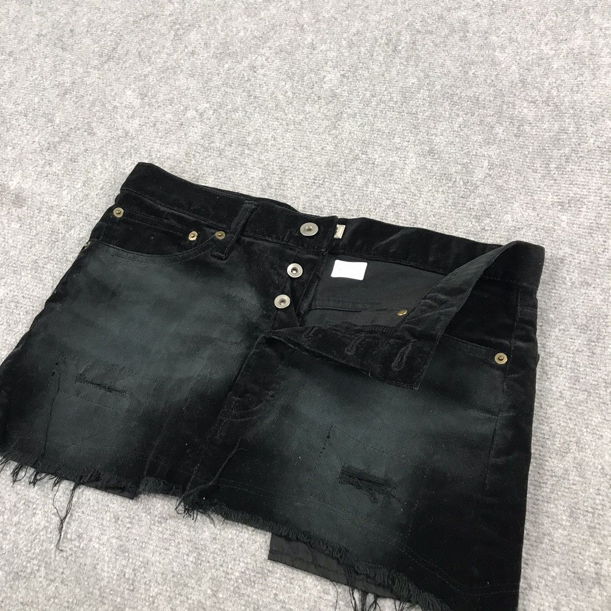 If Six Was Nine × Le Grande Bleu (L.G.B.) 🔥CORDUROY LGB MICRO MINI SKIRT IF SIX WAS NINE Size 30" / US 8 / IT 44 - 10 Thumbnail