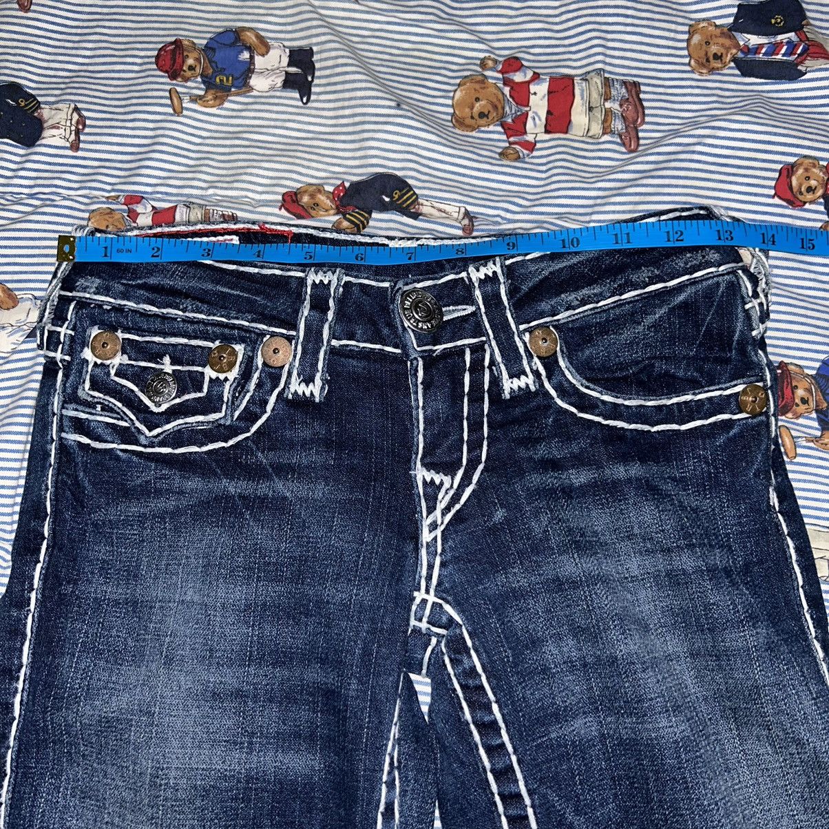 True Religion True Religion Thick Thread Jeans Size 26" / US 2 / IT 38 - 18 Thumbnail