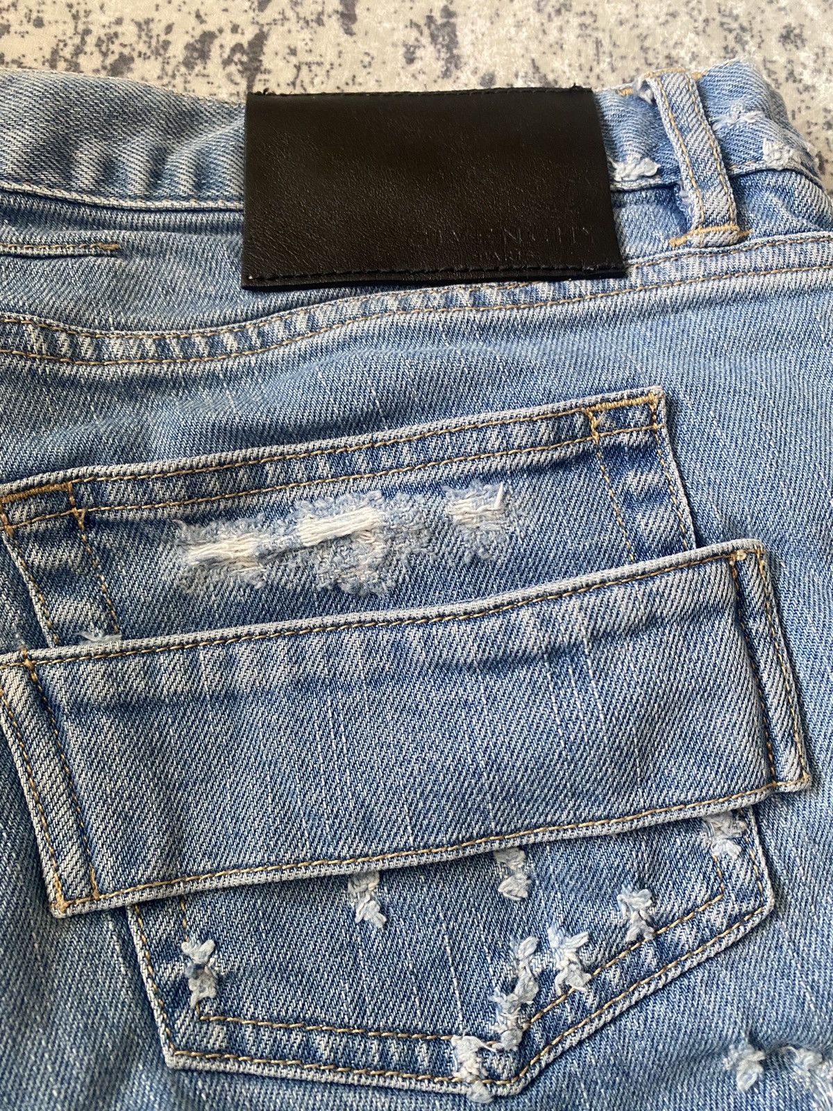 Givenchy Luxury givenchy denim with big logo on pocket Size US 30 / EU 46 - 8 Thumbnail